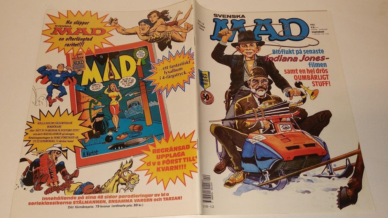 Mad Magazin Ausgabe 12 von 1989