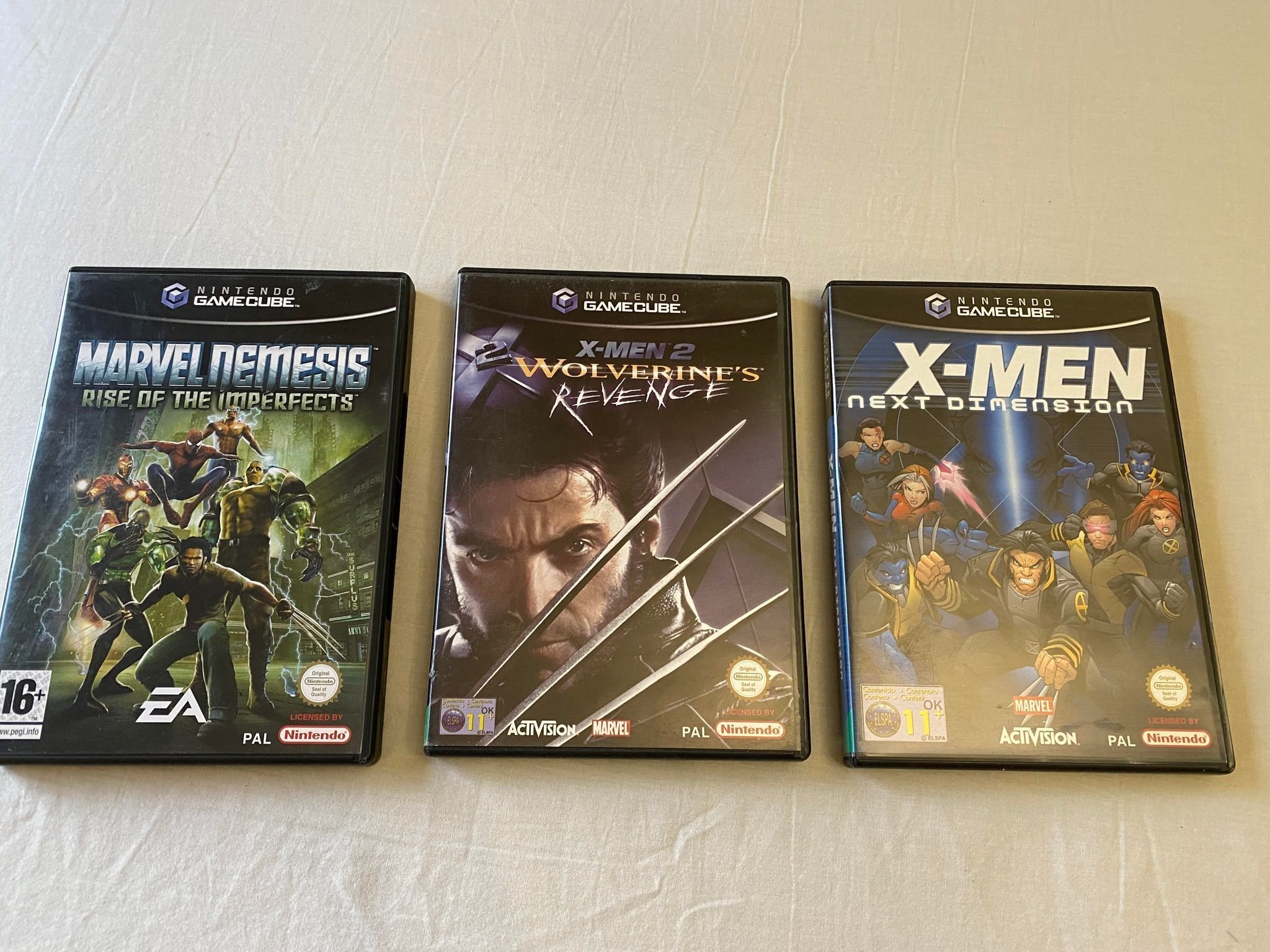 Gamecube Paket XMen Next Dimension, Wolveri.. Köp på Tradera