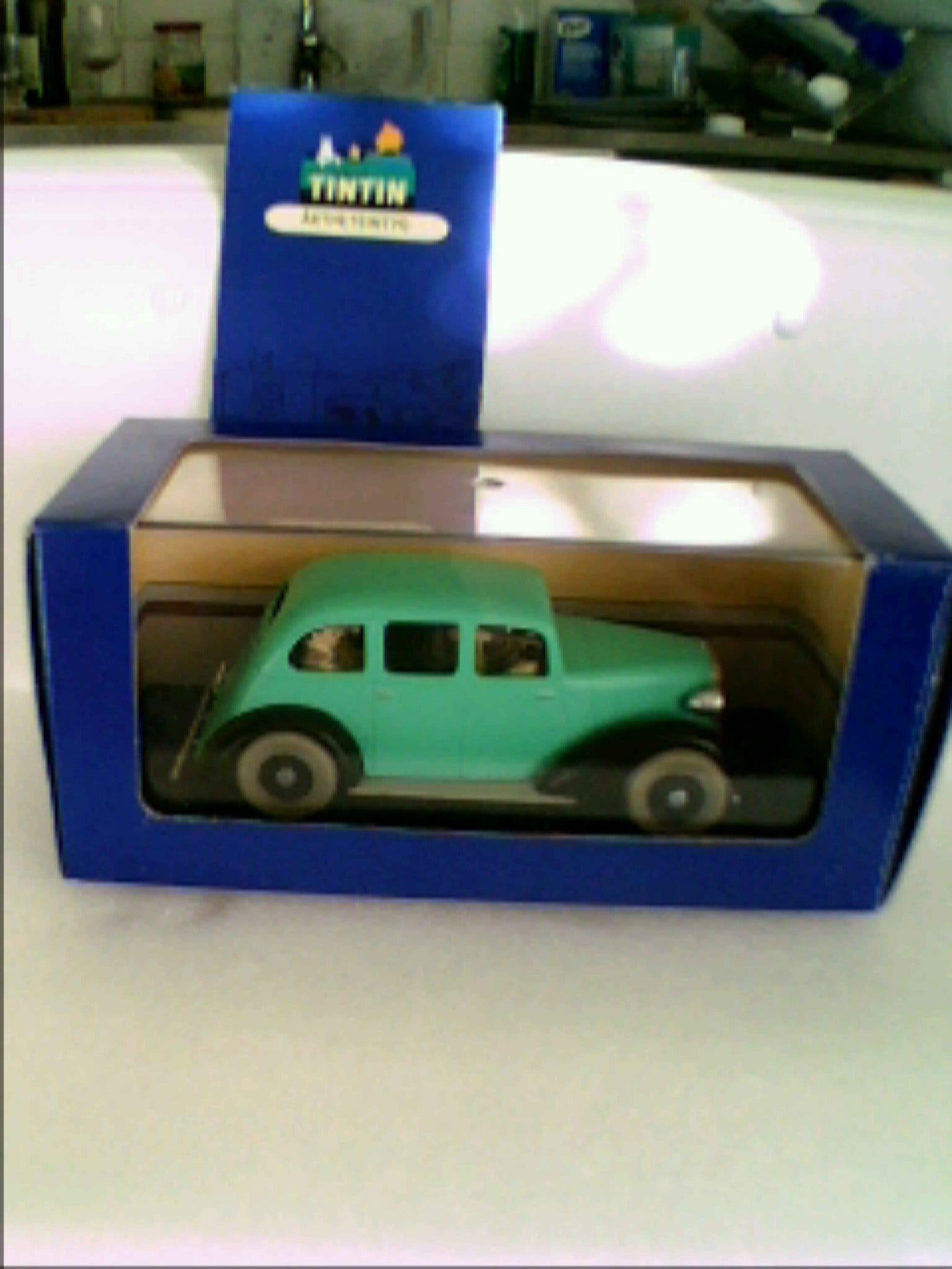 Voiture Miniature Tintin N°58 Graham - Atlas échelle 1:43 - Occasion Collection