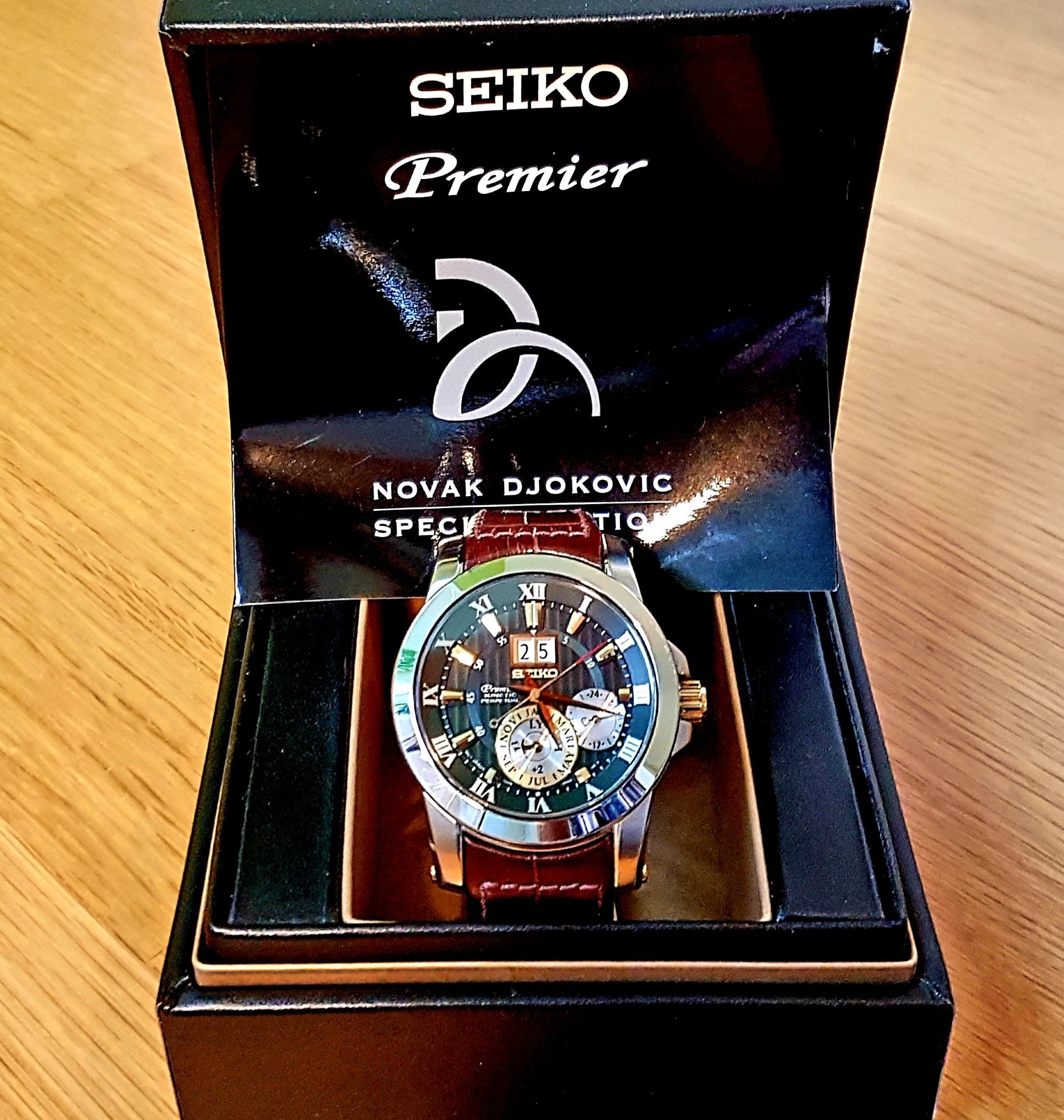 seiko novak djokovic special edition
