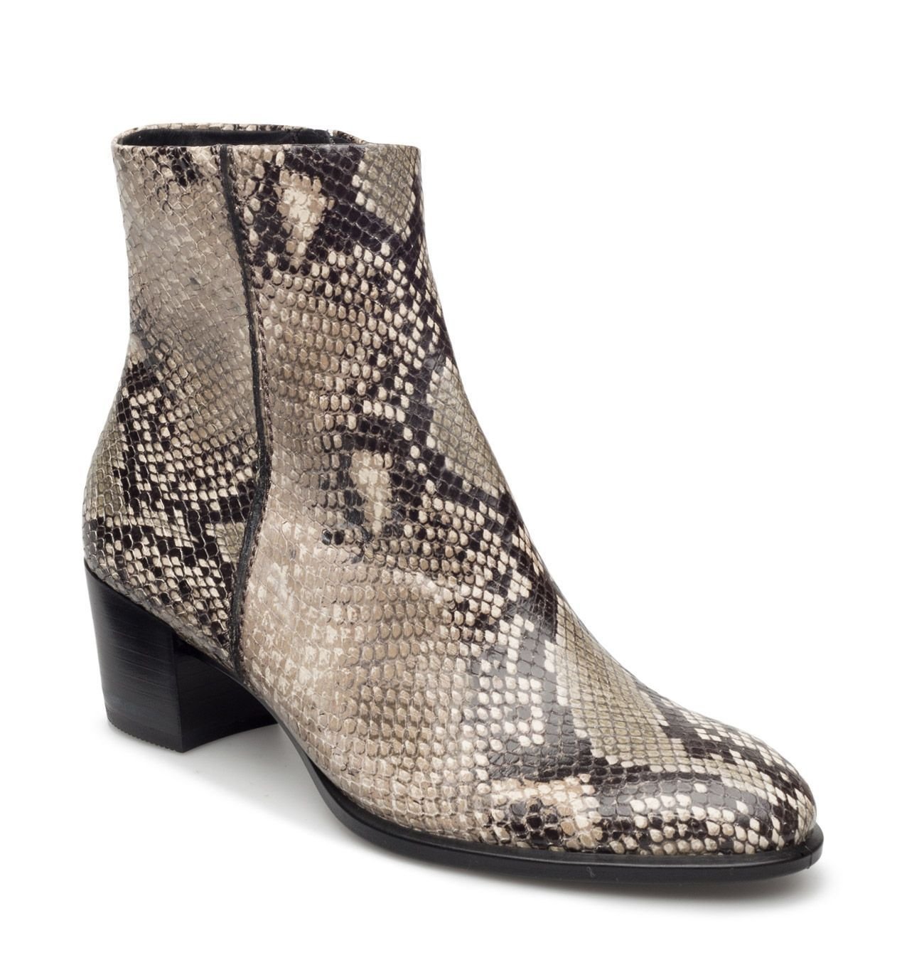 ecco snakeskin boots