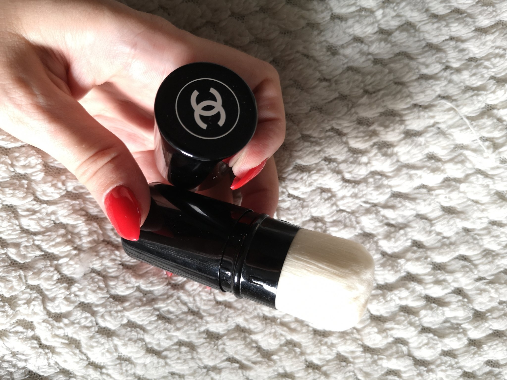 CHANEL Beaute retractable brush (419583250) ᐈ Köp på Tradera