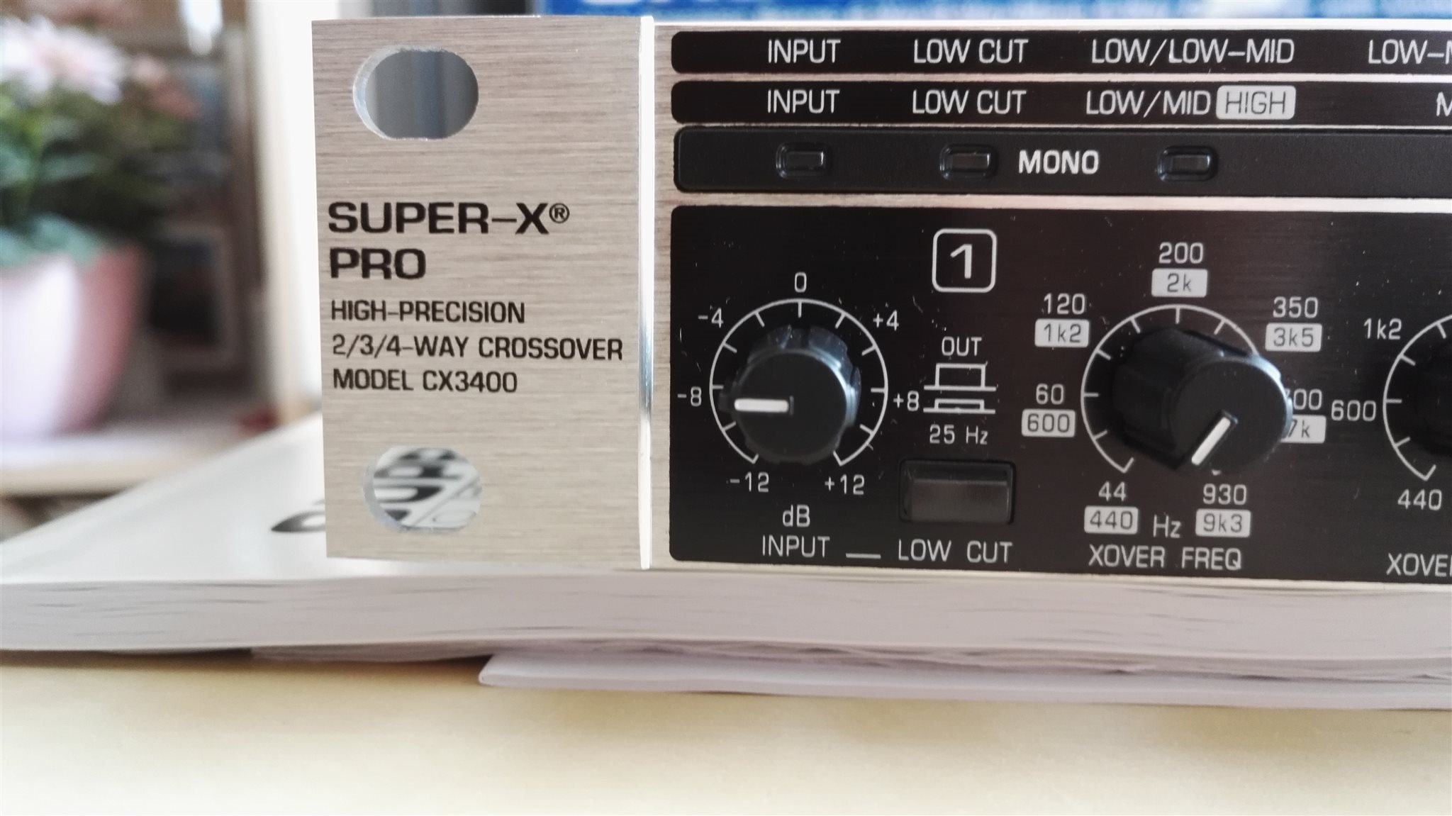 Behringer cx3400 инструкция