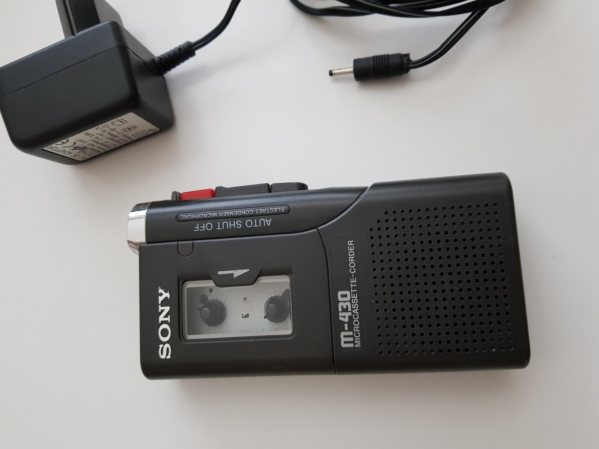 Sony M430 Micro Cassette Tape Recorder (392109701) ᐈ Köp på Tradera