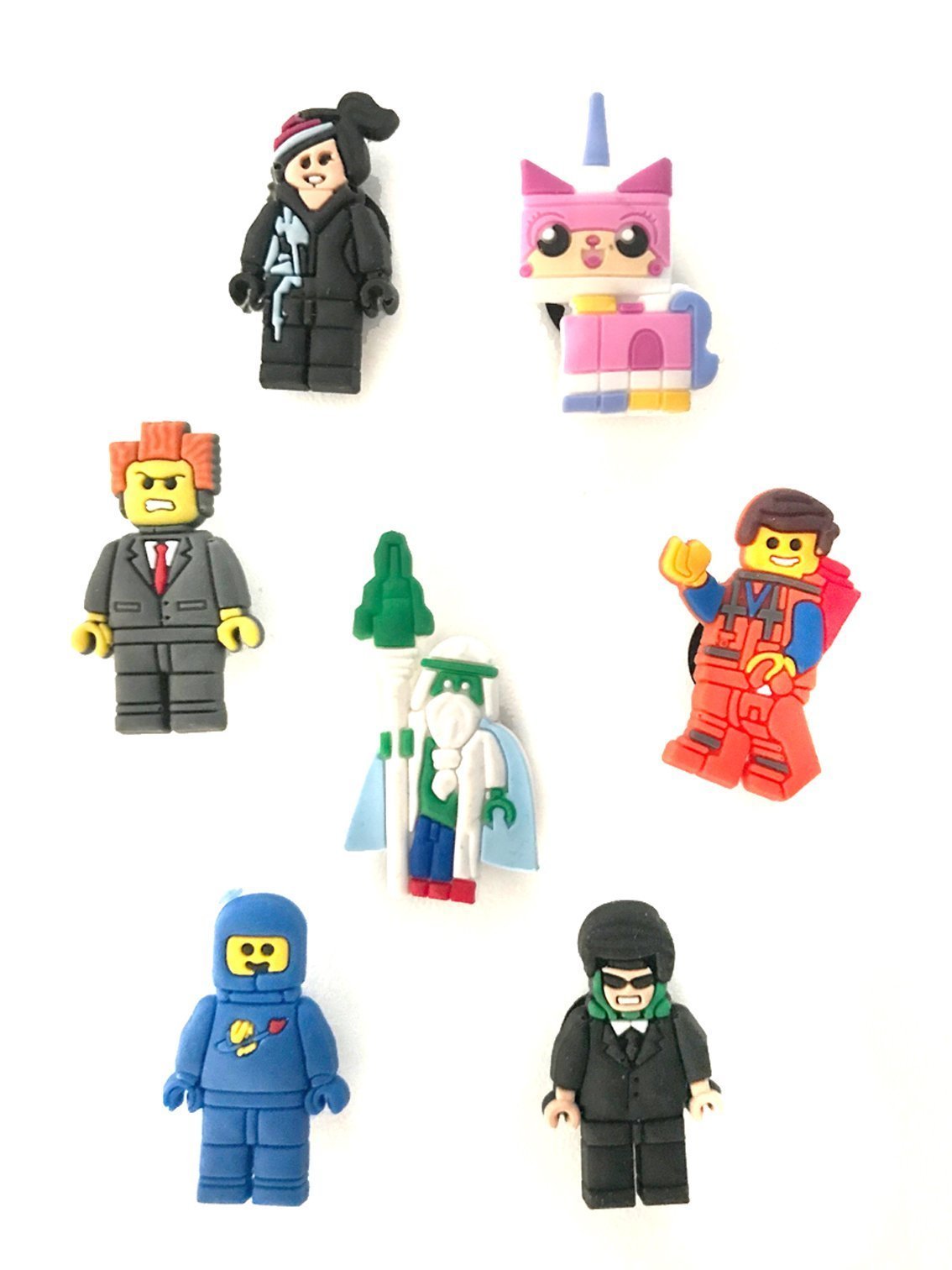 JIBBITZ / Skosmycken LEGO MOVIE Crocs 7 styck (408628526) ᐈ Köp på