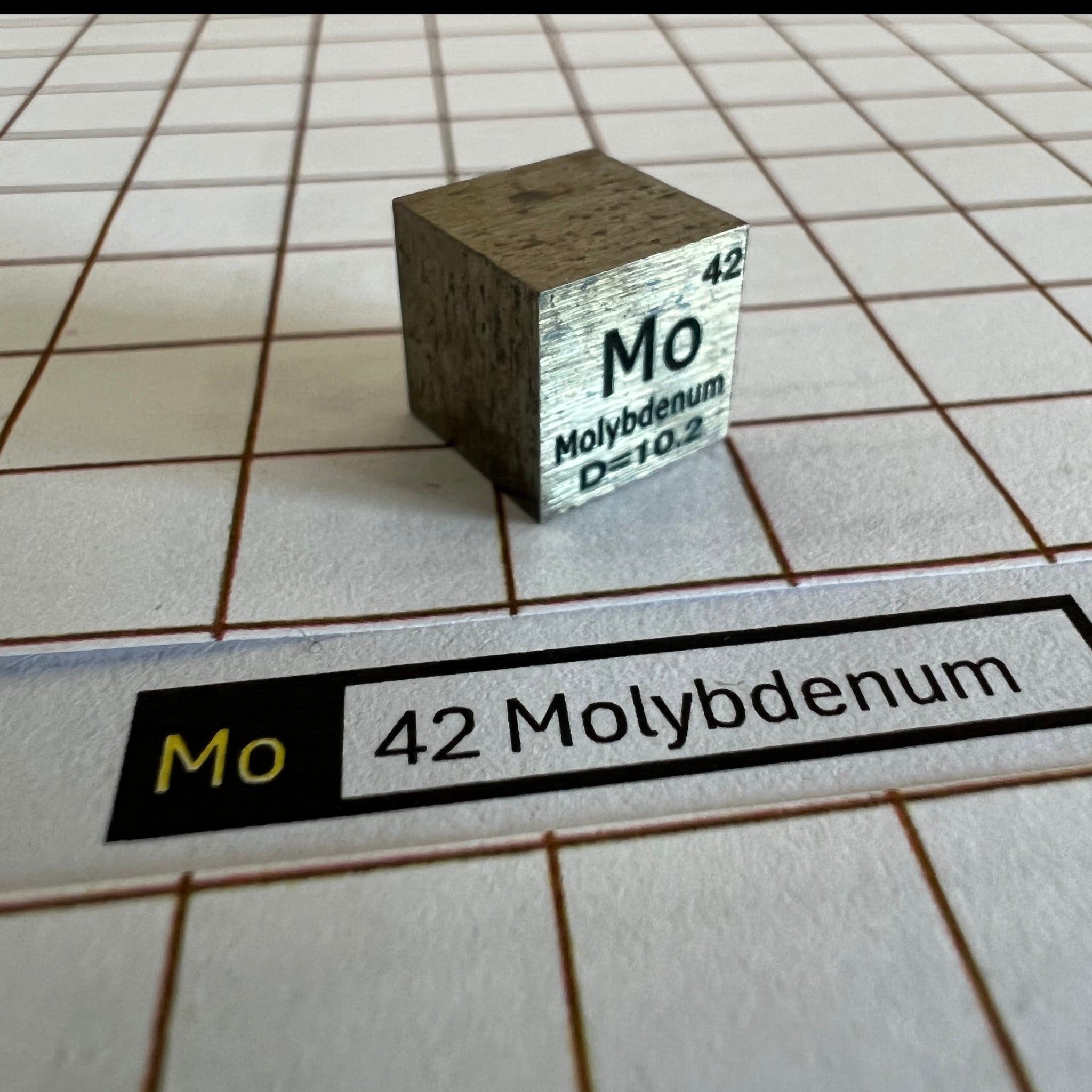 Molybdenum 99.95% Grundämne Element Mo 42 Perio.. | Köp på Tradera ...