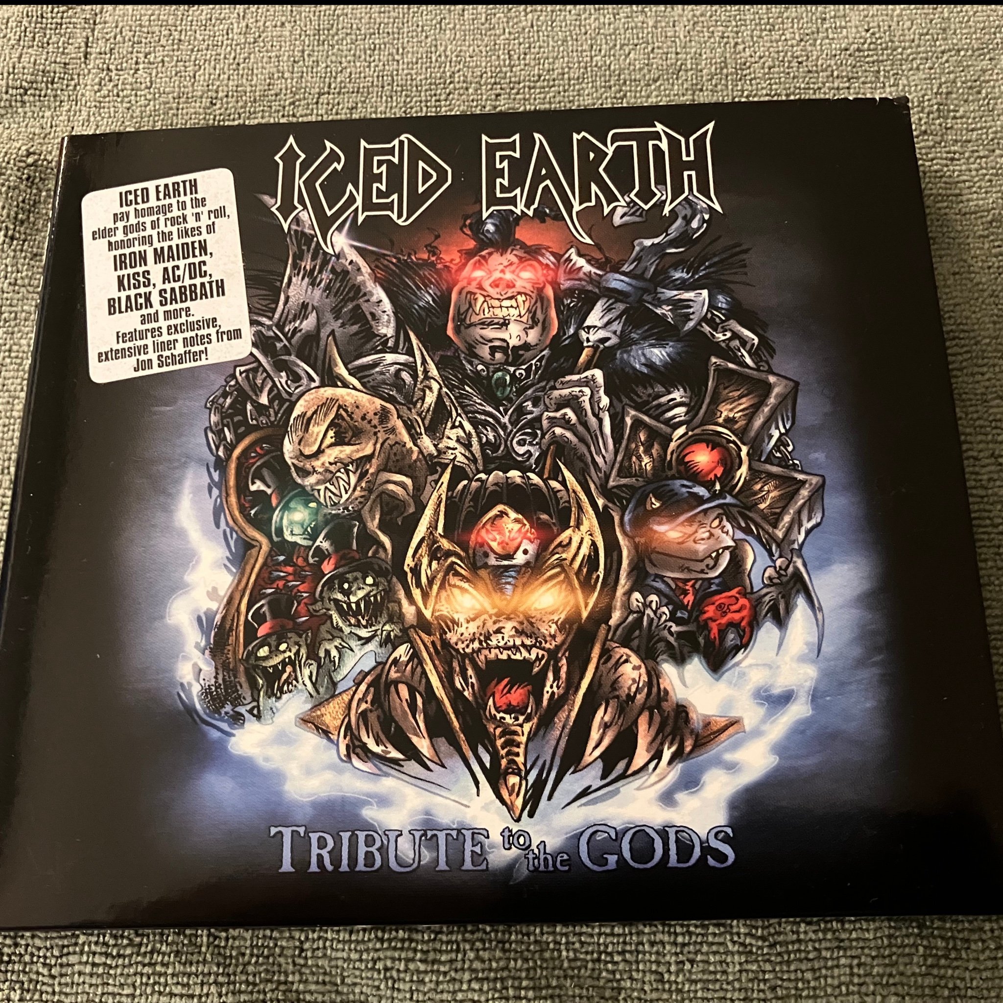 Iced Earth - Tribute to the Gods CD