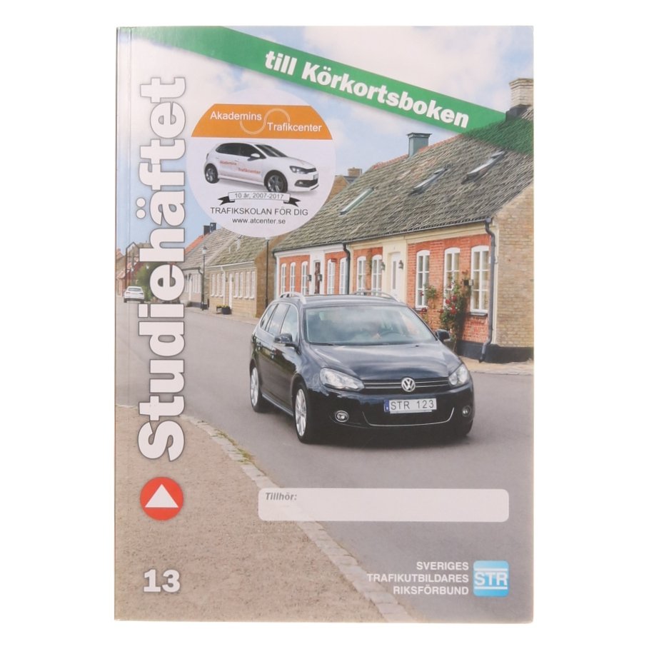 Körkortsbok, Studiehäftet, STR, Häftad, I.. (422699450) ᐈ Sellpy på Tradera