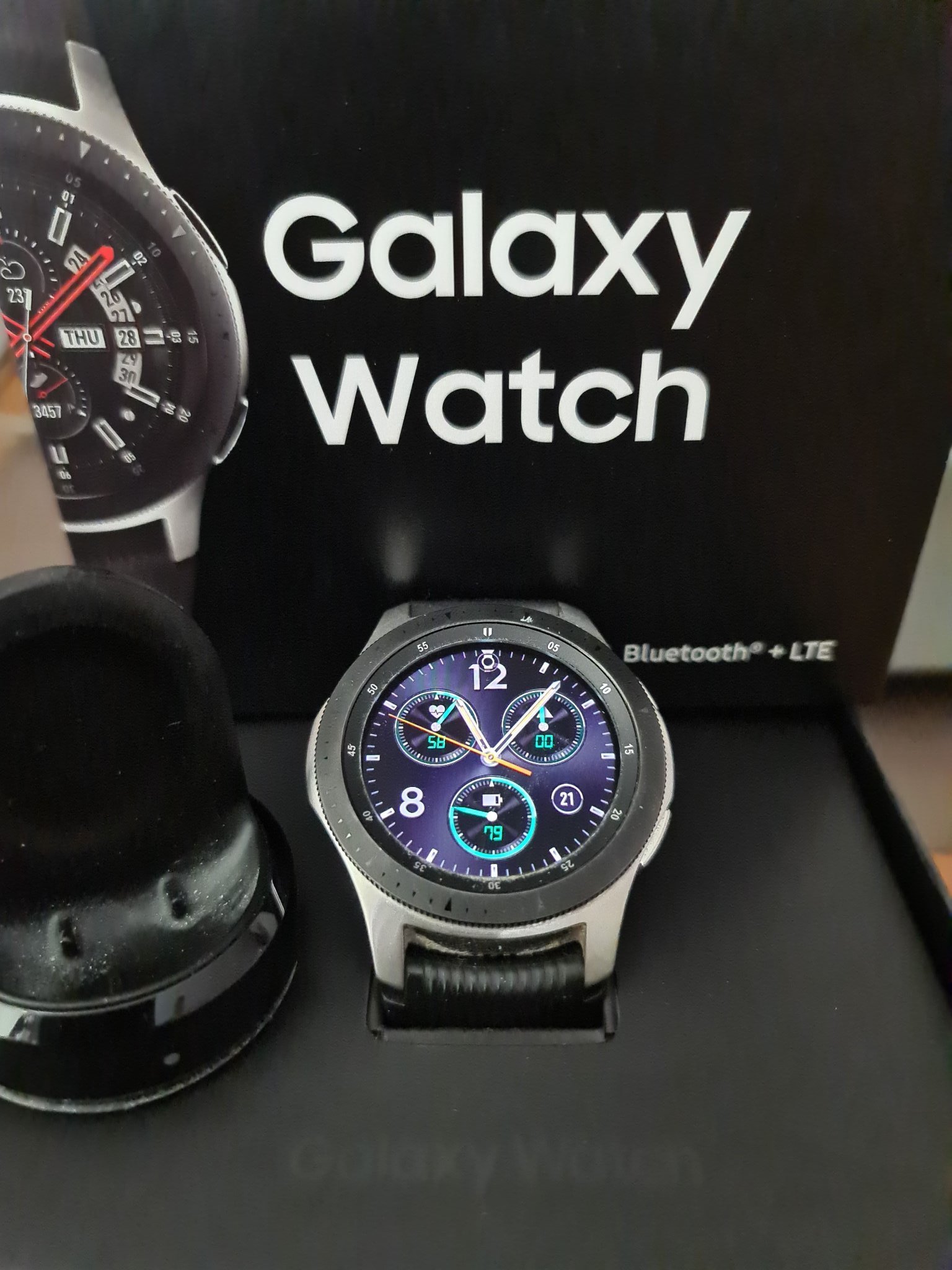 Samsung galaxy watch 46mm, Bluetooth +LTE (410532037) á Köp pÃ¥ Tradera