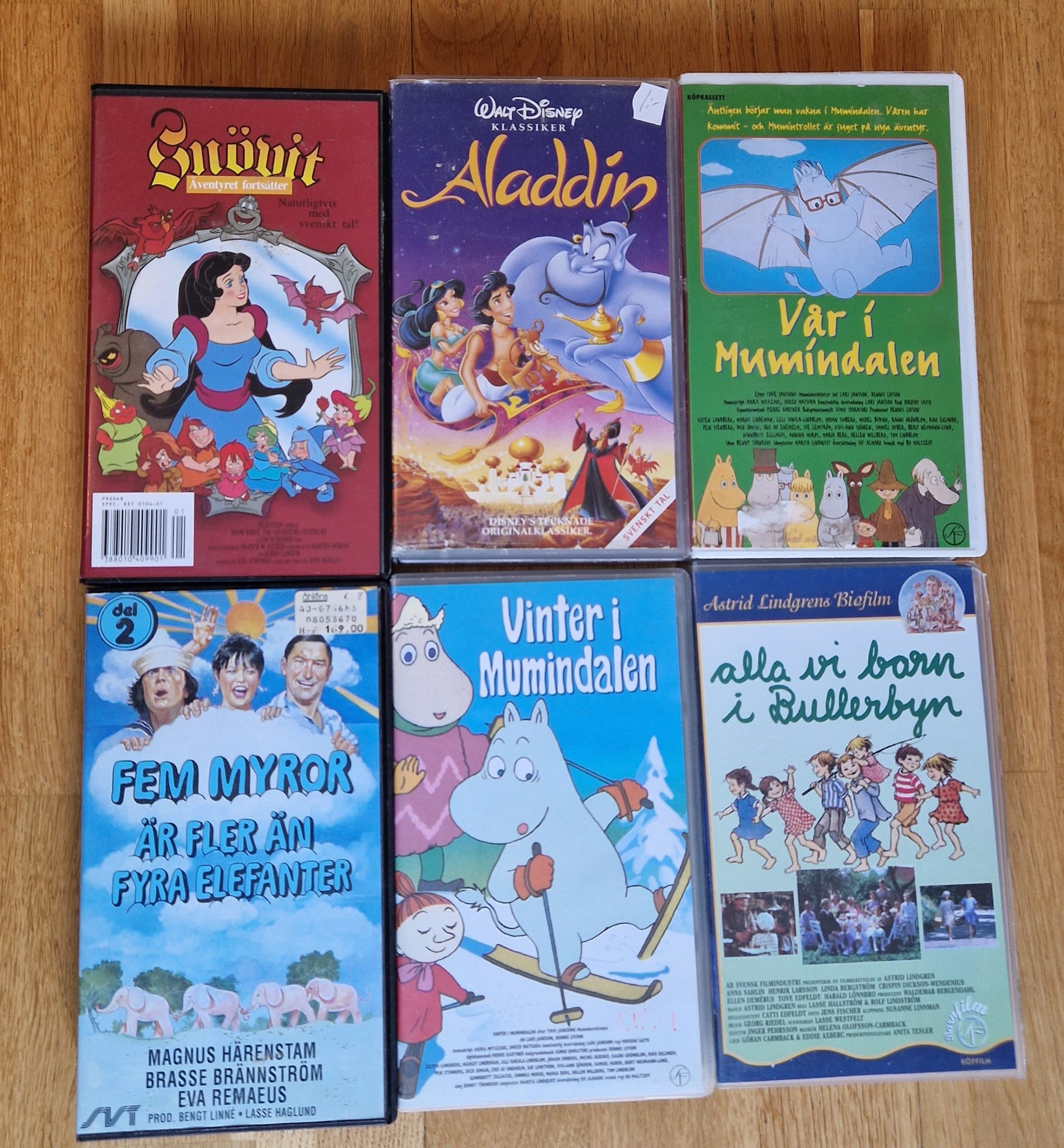 Barnfilmer VHS Köp på Tradera (590916614)