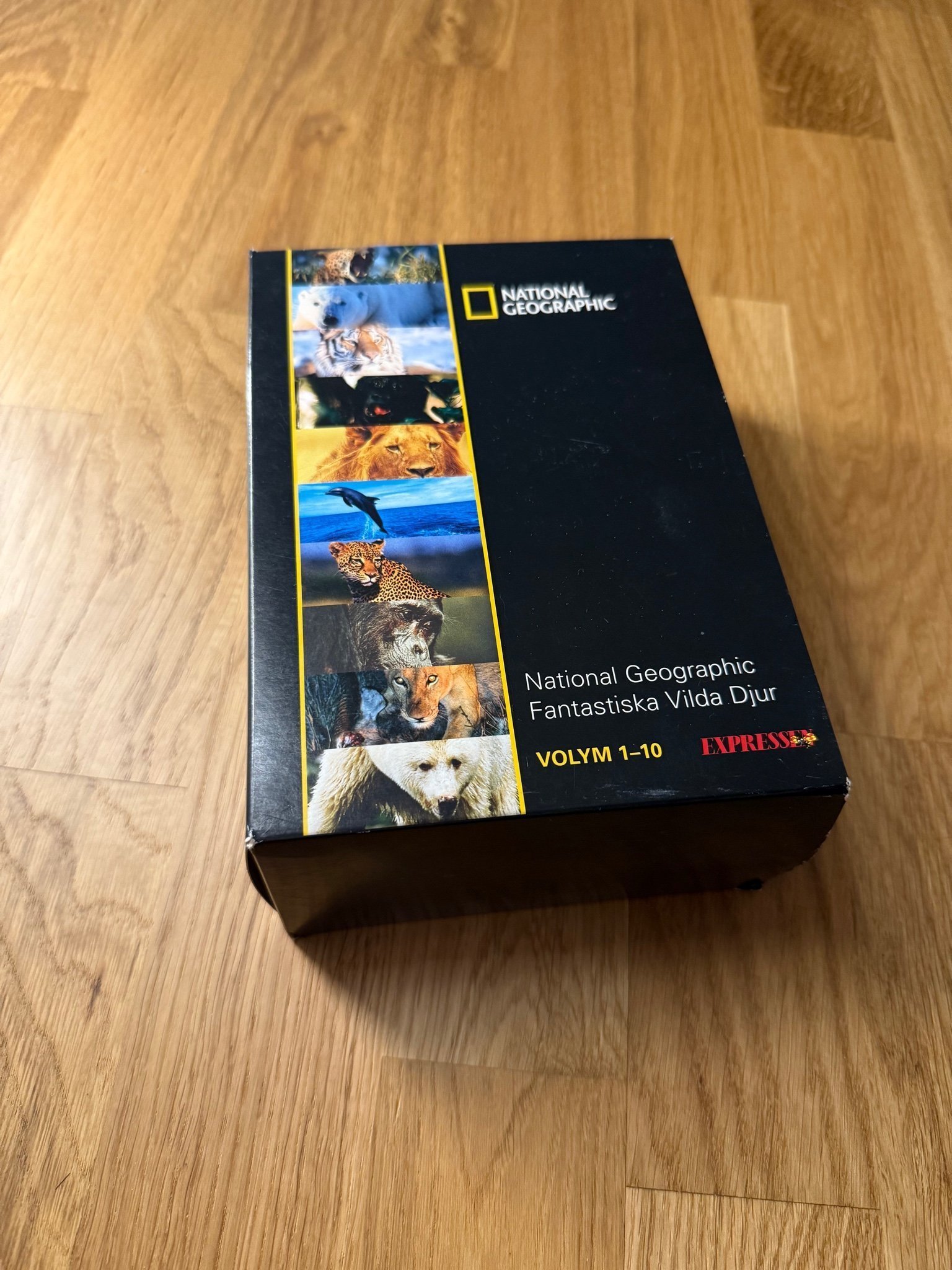 National Geographic och Expressen Fantastiska Vilda Djur Volym 1-10 Komplett