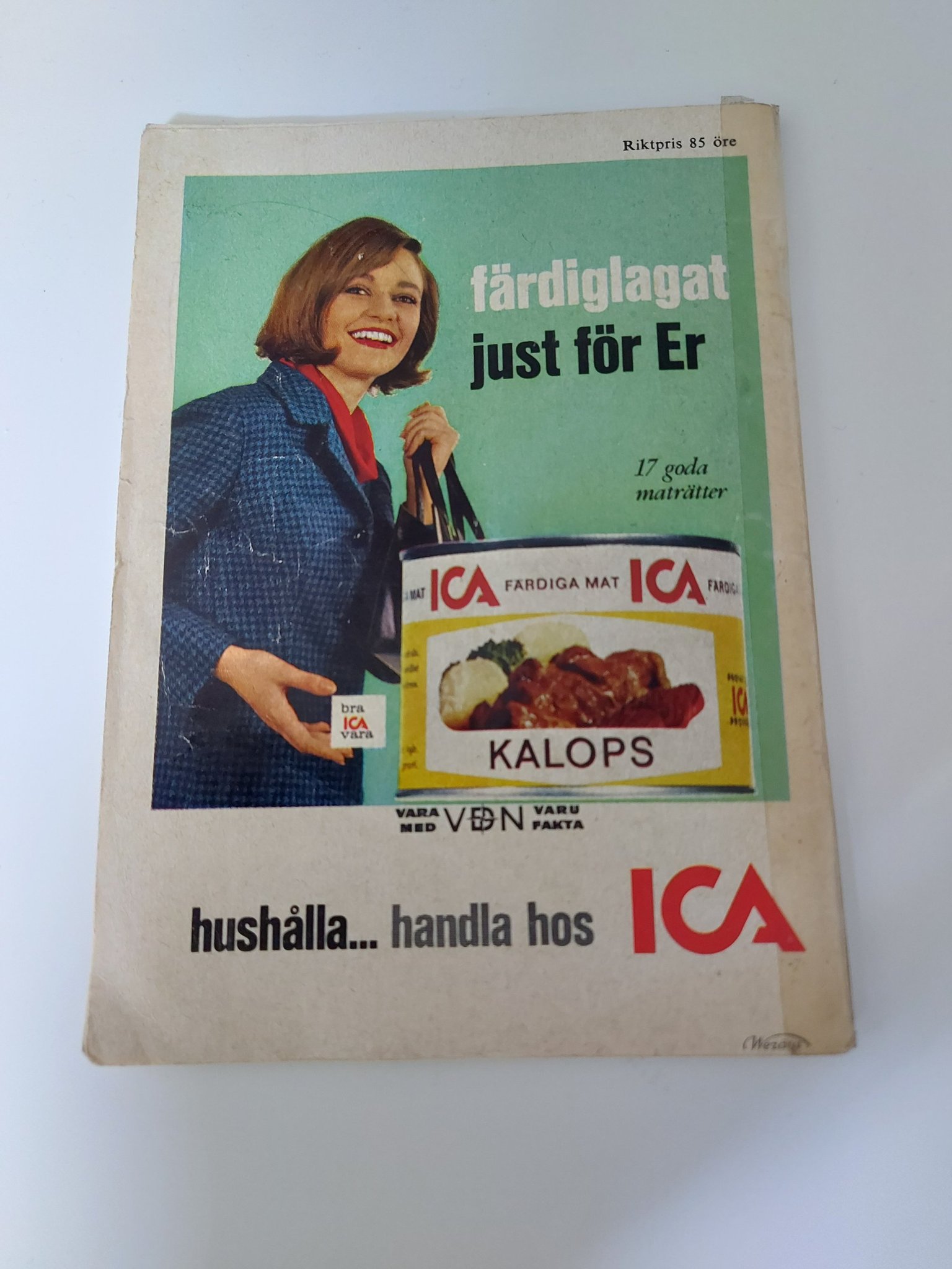 Se produkter som liknar ICA almanackan 1966 på Tradera (605070352)