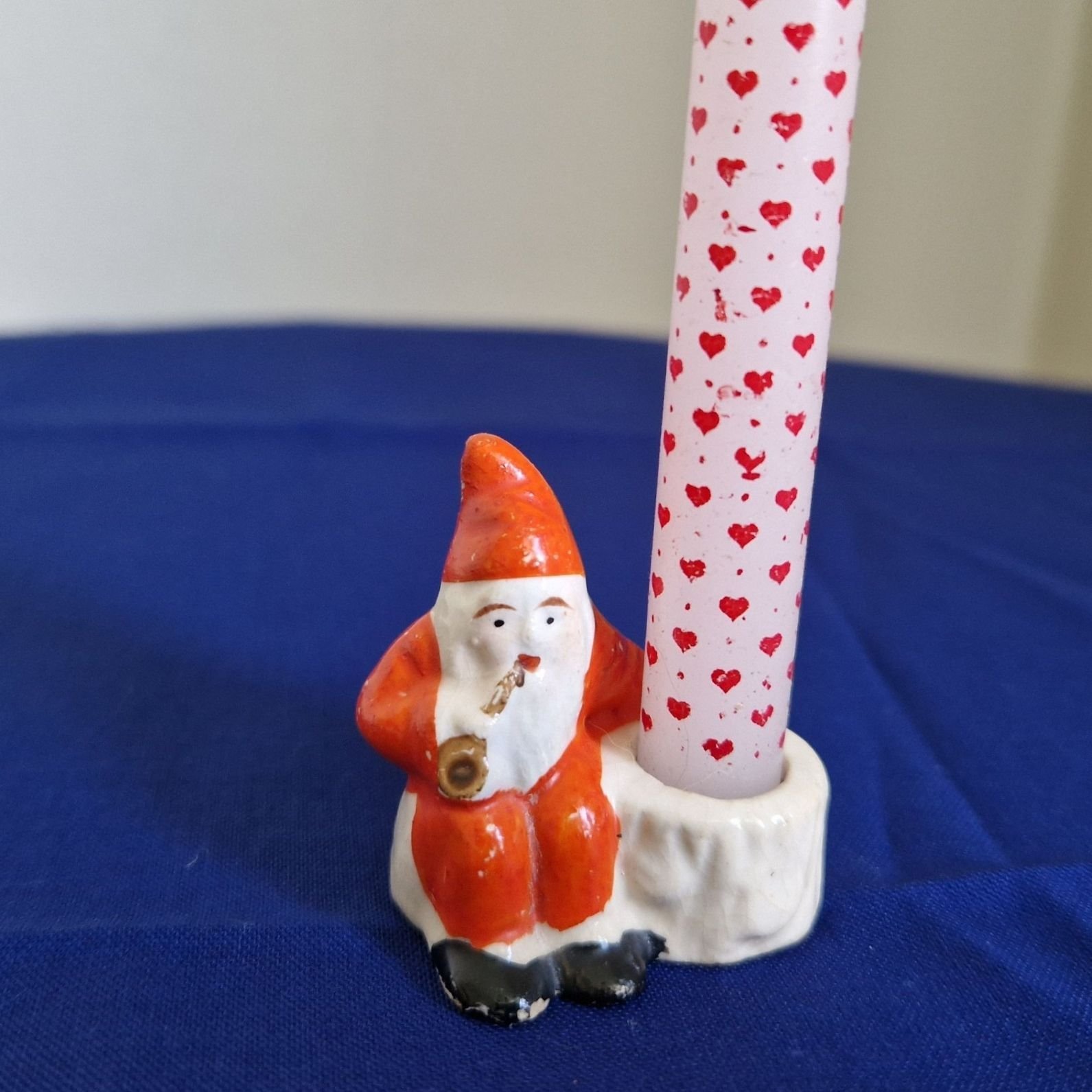 LJUSSTAKE TOMTE JULPYNT GAMMAL VINTAGE TRADITION Köp på Tradera