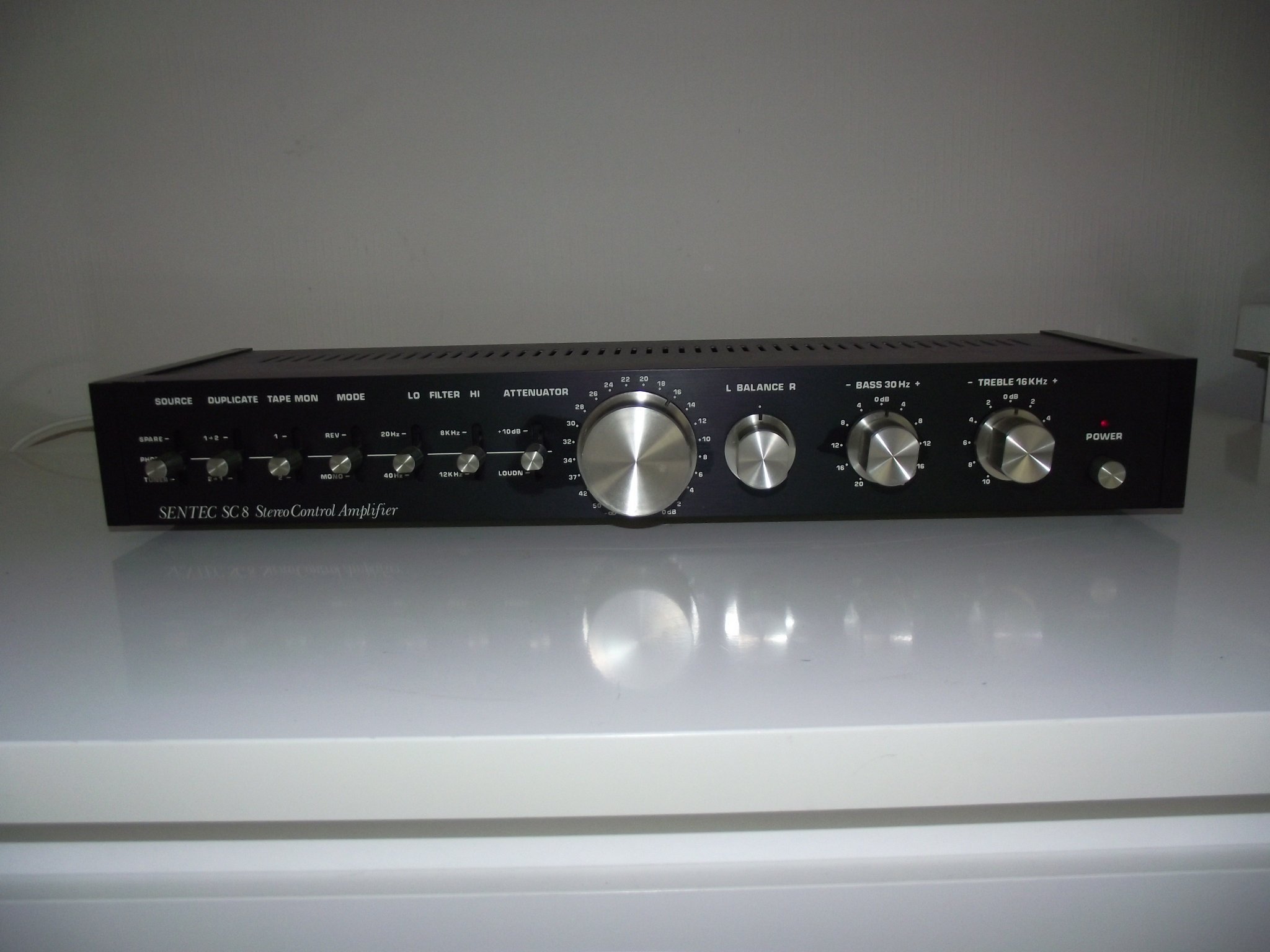 SÄLJER FIN Sentec SC8 STEREO CONTROL AMPLIFIER .. (349728572) ᐈ Köp på