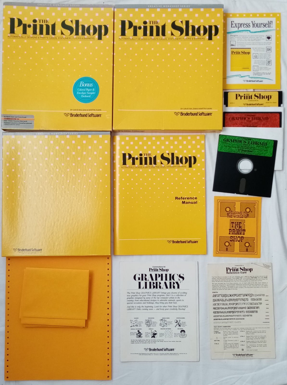 The Print Shop Commodore 64/C64 (411472330) ᐈ Köp på Tradera