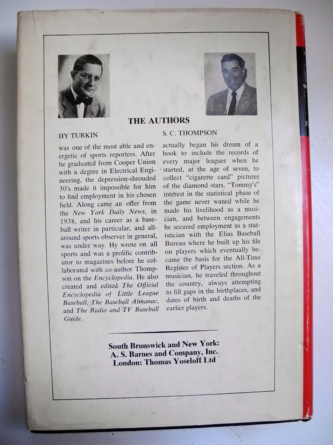 THE OFFICIAL ENCYCLOPEDIA ENCYCLOPEDIA ENCYCLOPEDIA OF BASEBALL 4th edition Roger Treat 1968 b9c6ab THE OFFICIAL ENCYCLOPEDIA ENCYCLOPEDIA ENCYCLOPEDIA OF BASEBALL 4th edition Roger Treat 1968 b9c6ab