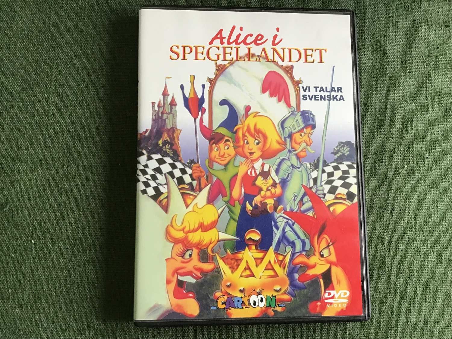 ALICE I SPEGELLANDET DVD SVENSKT TAL CARTOON (405679623) ᐈ Köp på Tradera