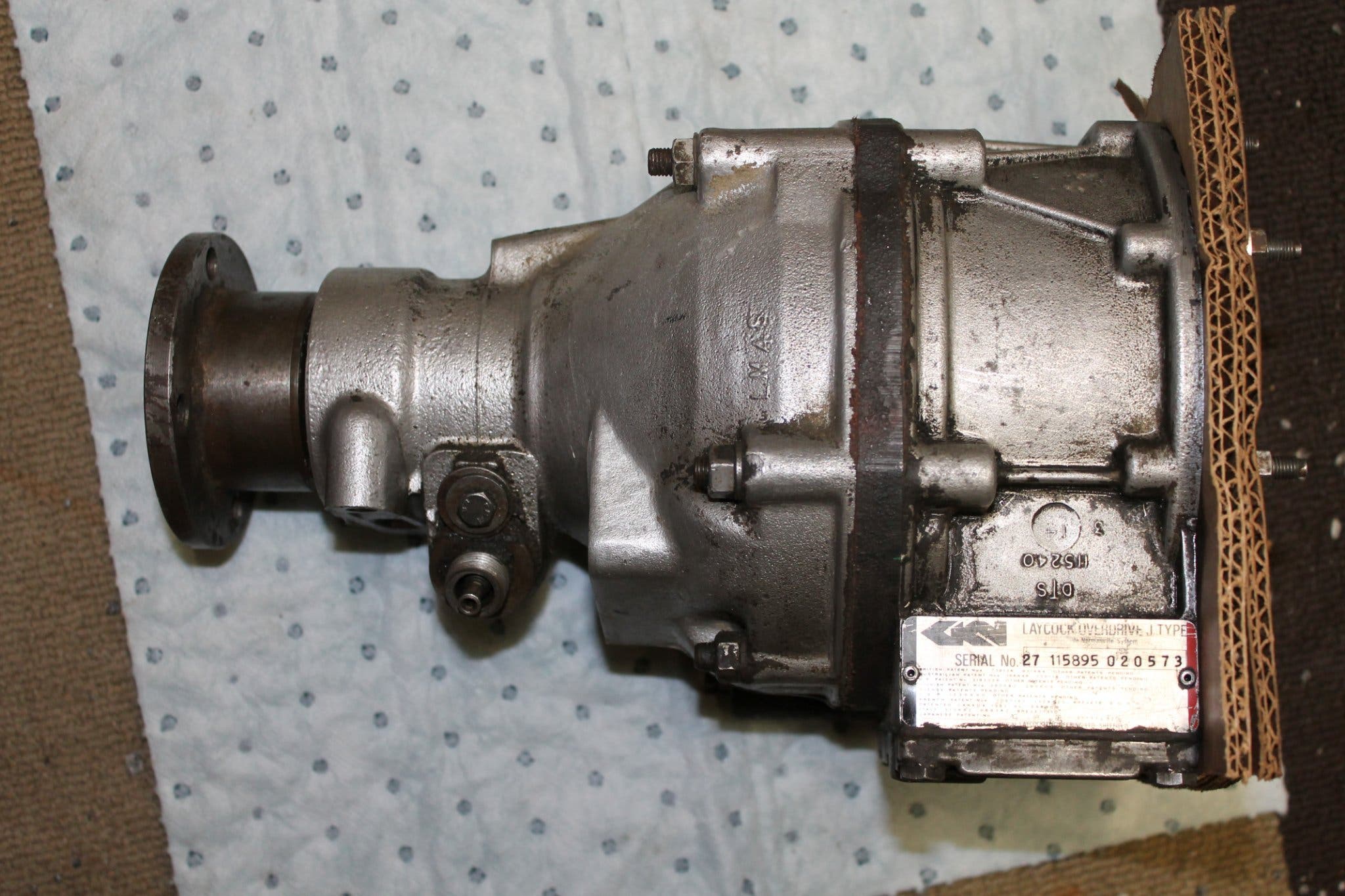 Fin Overdrive LAYCOCK typ J (345914026) ᐈ Köp på Tradera