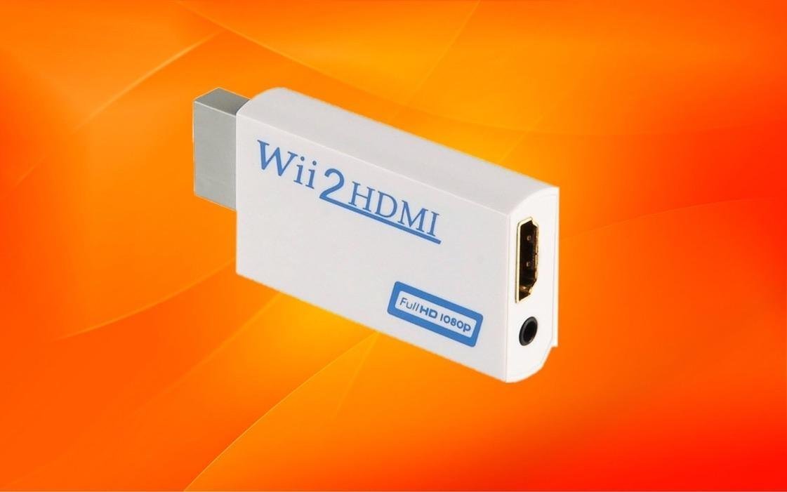 Wii To HDMI Adapter VIT Nintendo Wii (405974355) ᐈ Spelgruvan på Tradera