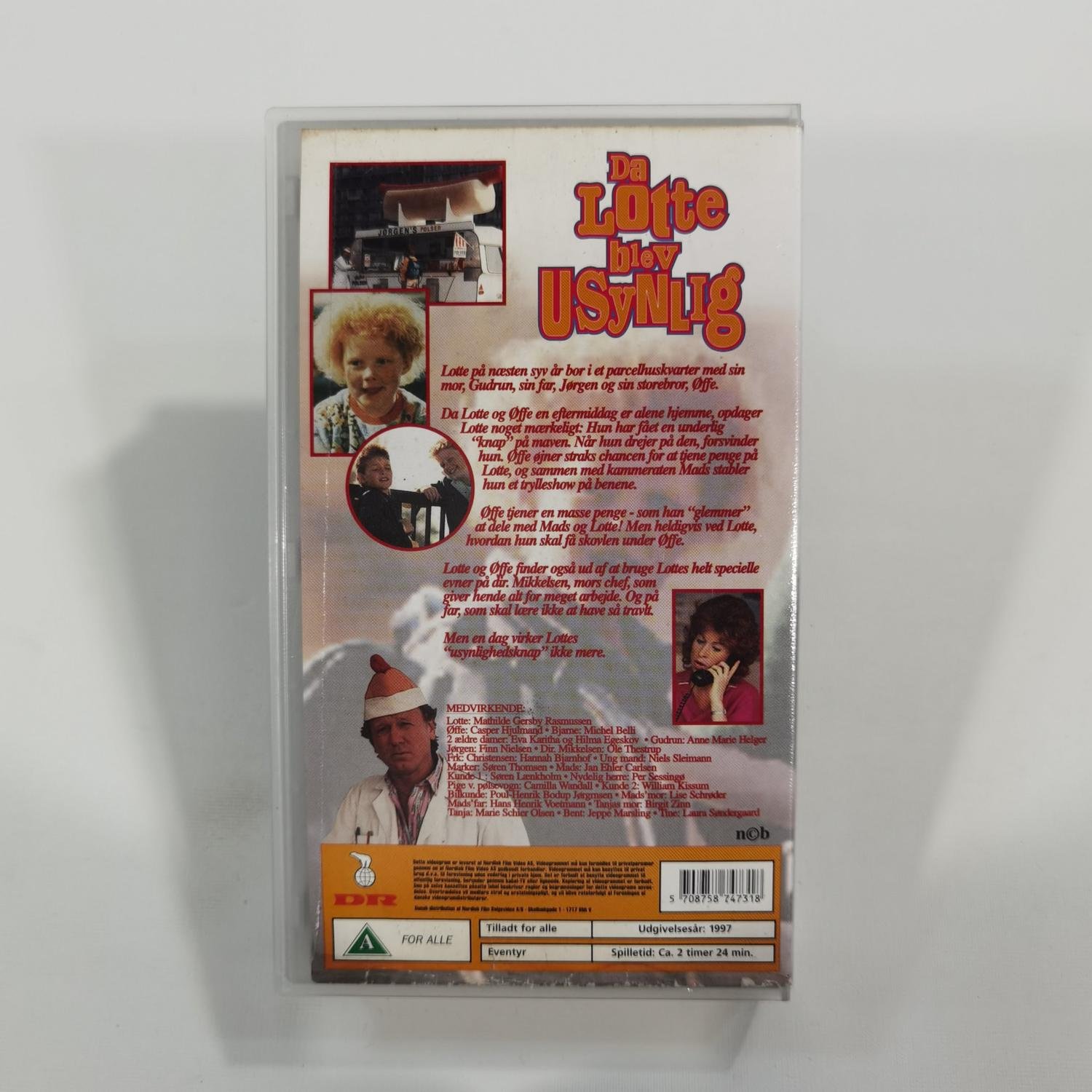 Da Lotte Blev Usynlig Series 1 VHS DK Köp på Tradera (591270065)