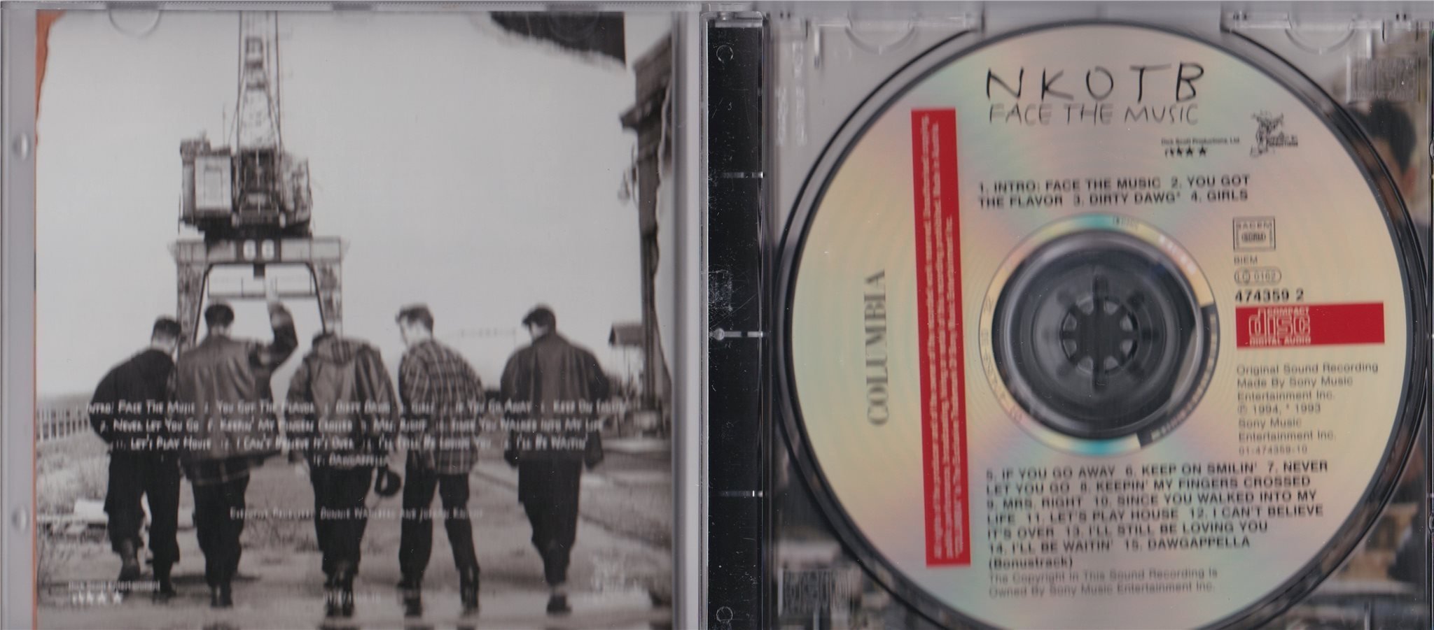 NKOTB Face The Music Köp på Tradera (589619948)