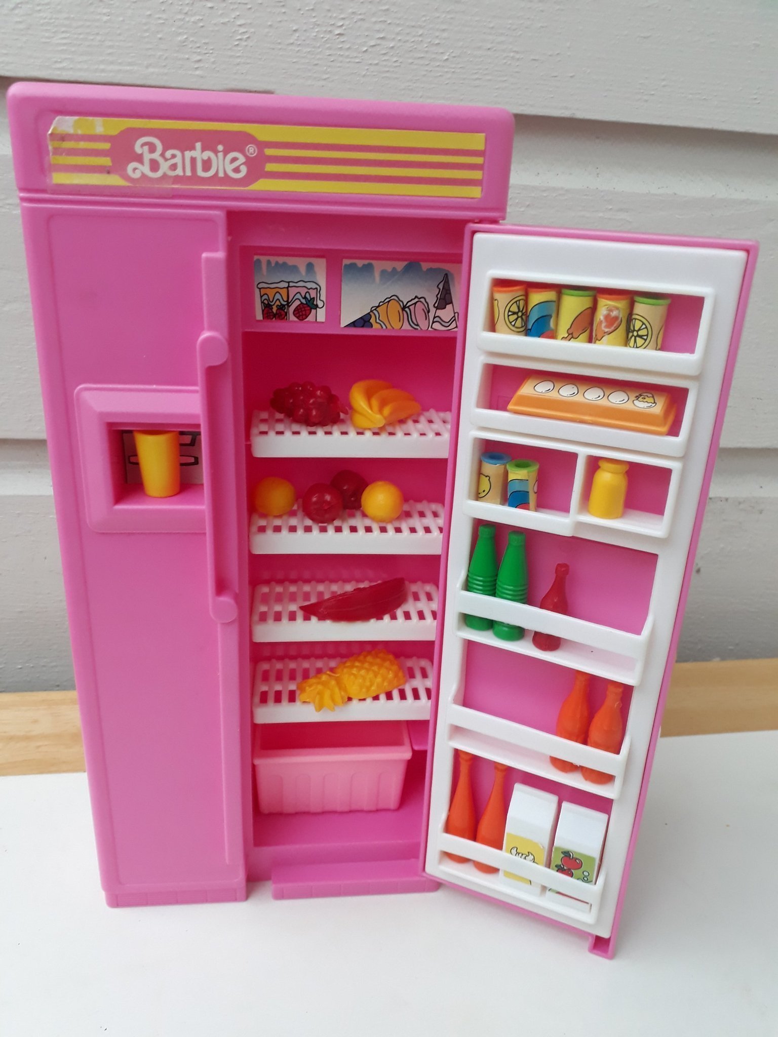 Kylskåp från Barbie Kitchen playset, Mattel 199.. (413885221) ᐈ Köp på