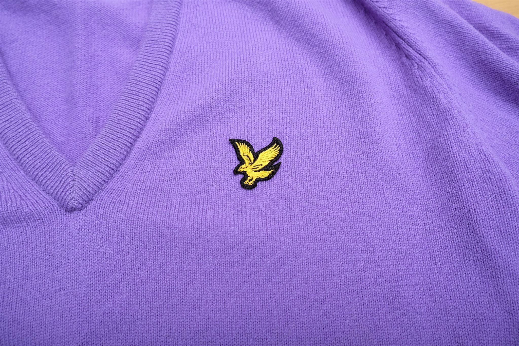 Lyle & & & Scott Large lila tröja 7d5f06 Lyle & & & Scott Large lila tröja 7d5f06