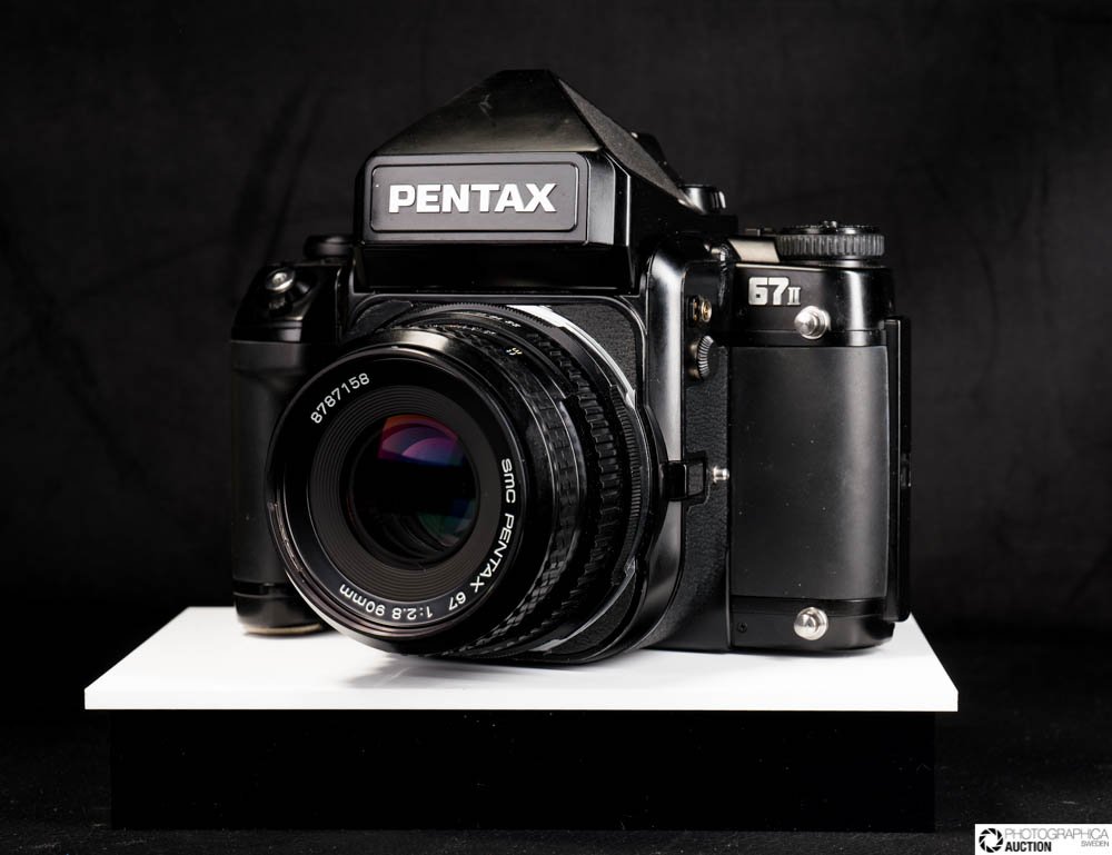 Pentax 67 II + SMC .. (346947802) ᐈ Photographica_Auction_Sweden på Tradera