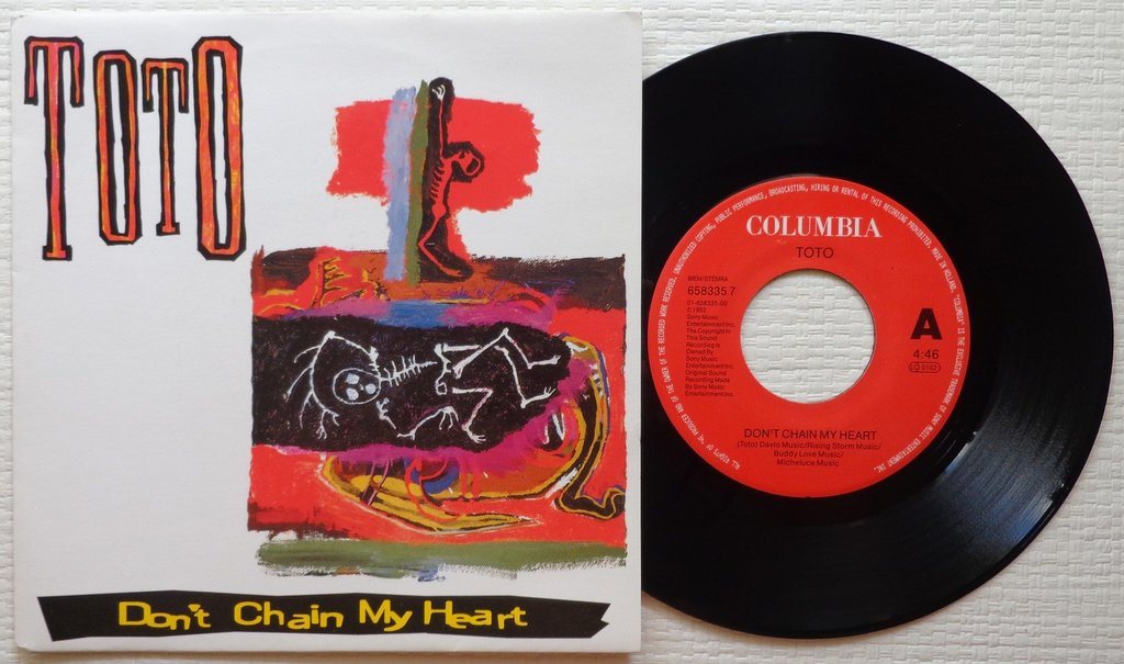 TOTO 'Don't Chain My Heart' 1992 Dutch 7 TOTO 'Don't Chain My Heart' 1992 Dutch 7