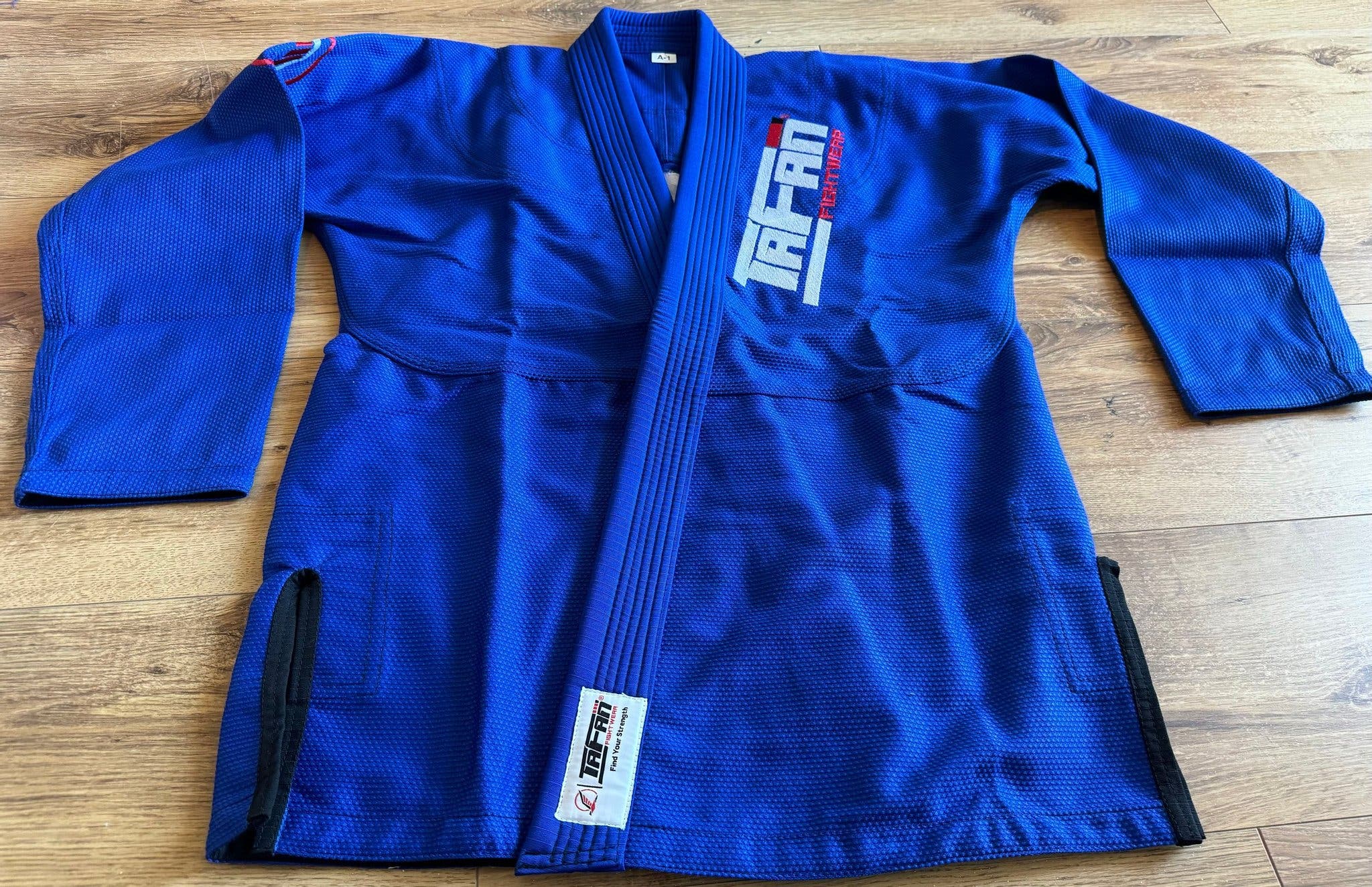 Tafan BJJ Gi in blue color, size A1