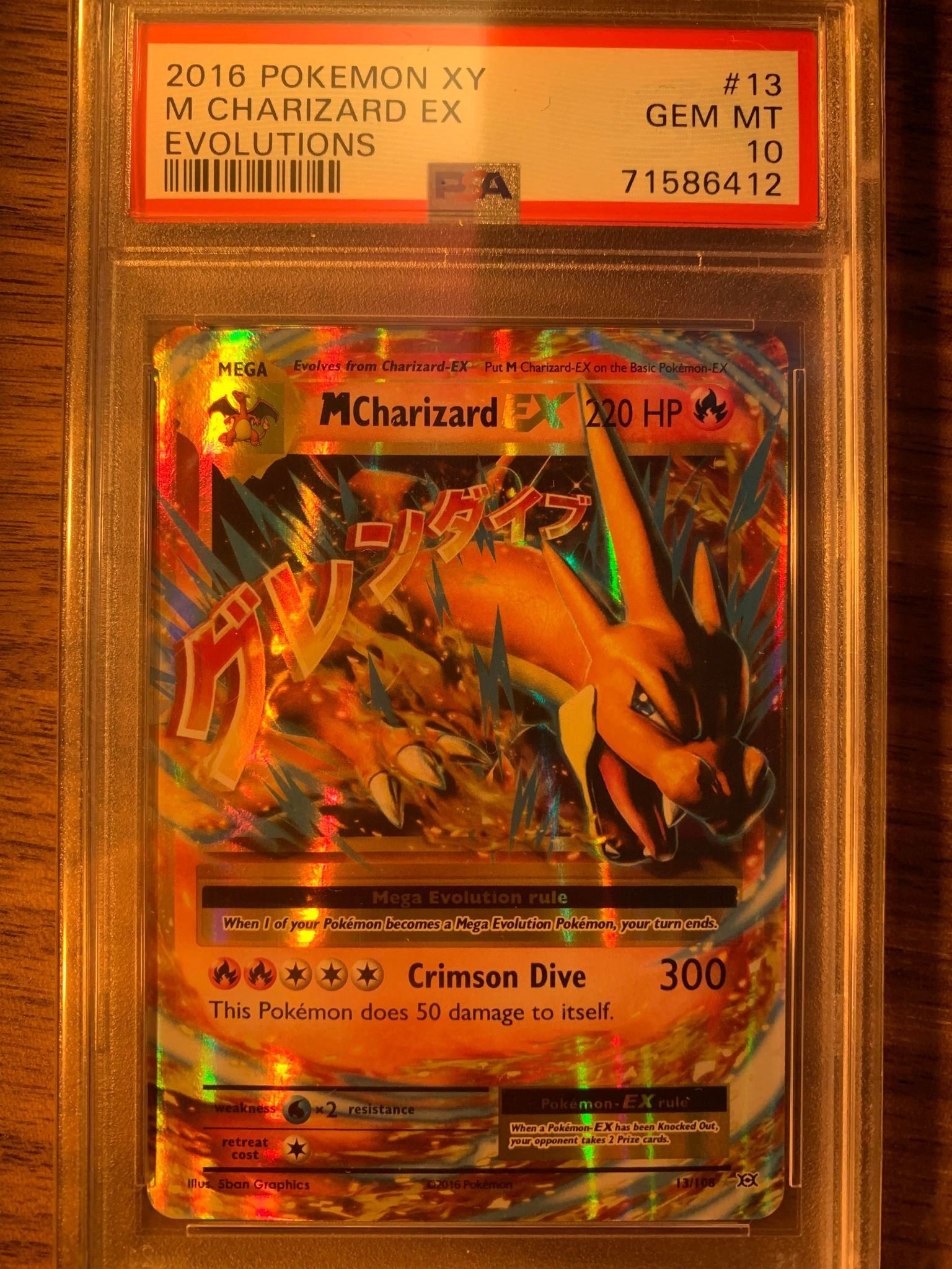 Pokemon Mega Charizard EX PSA 10 XY Evoluti K p P Tradera