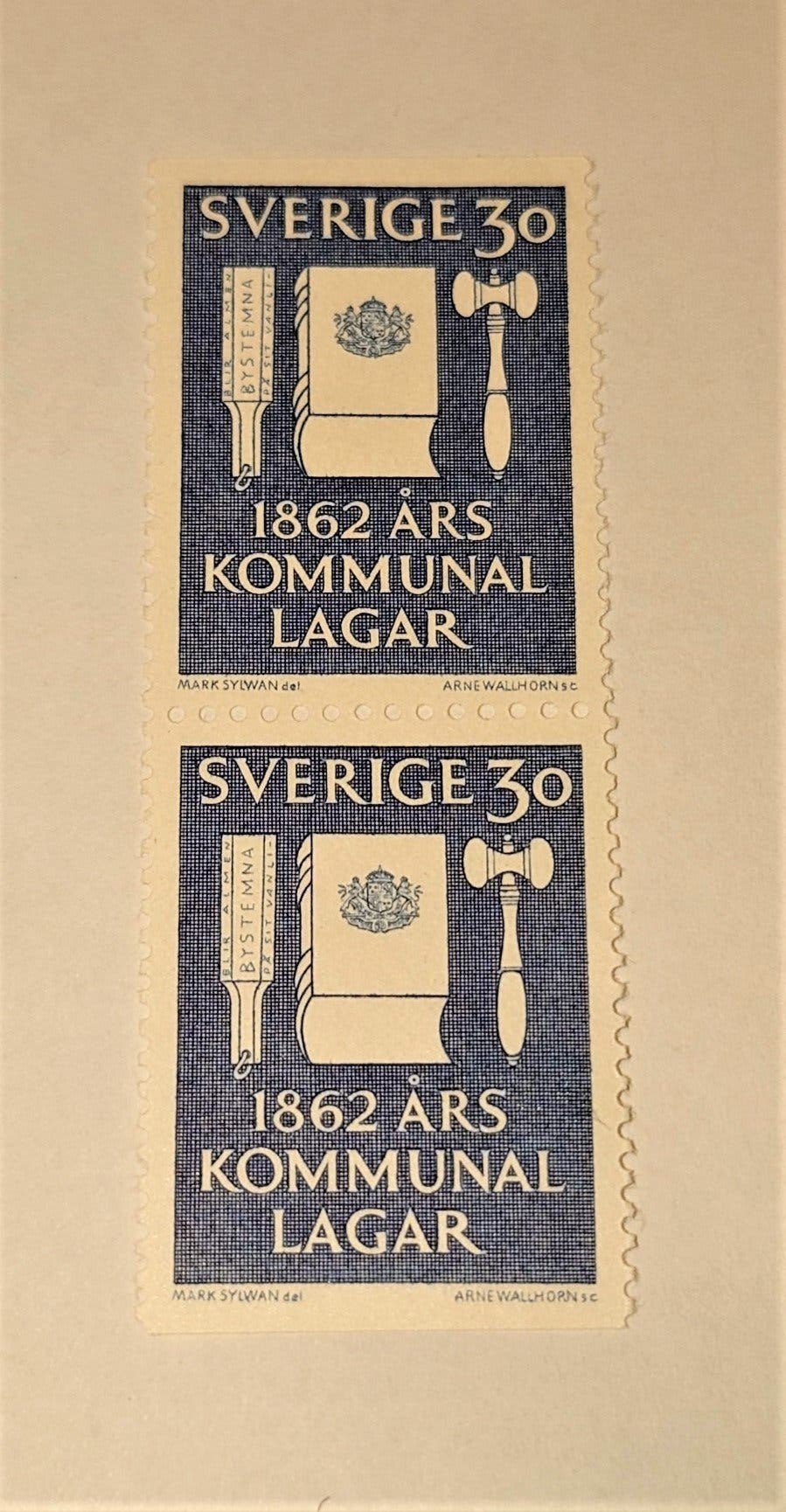 Kommunallagarna 1962, par 30 öre F: 534 BB Post.. | Köp på Tradera ...