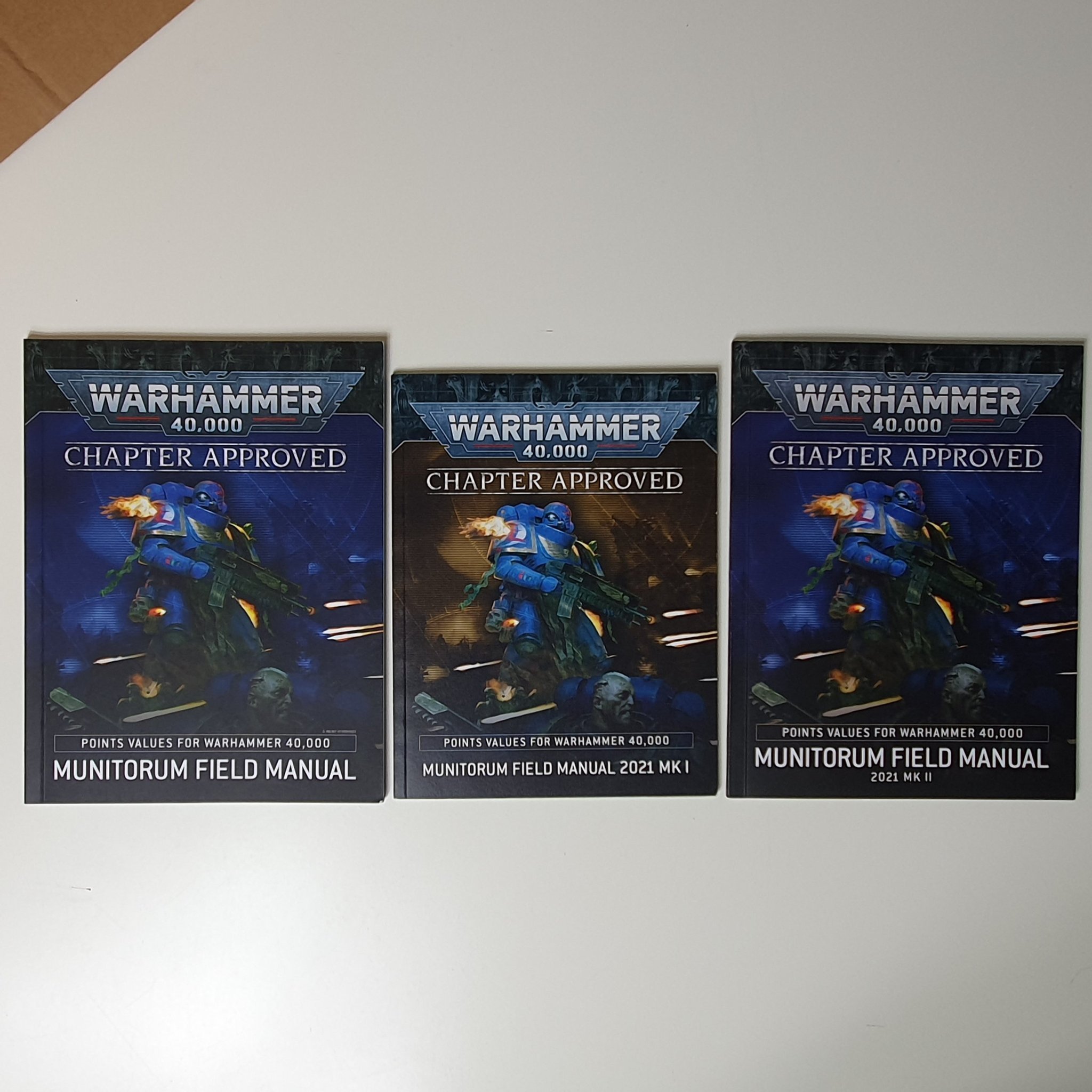 Se produkter som liknar Warhammer 40000 3st Chapter.. på Tradera