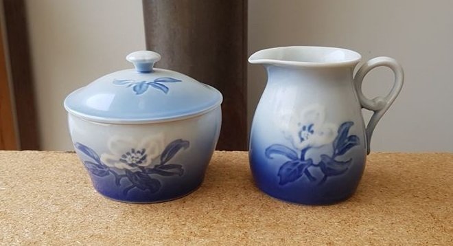 BING & GRÖNDAL Fin SOCKERSKÅl och GRÄDDKANNA - .. (413631108) ᐈ Köp på