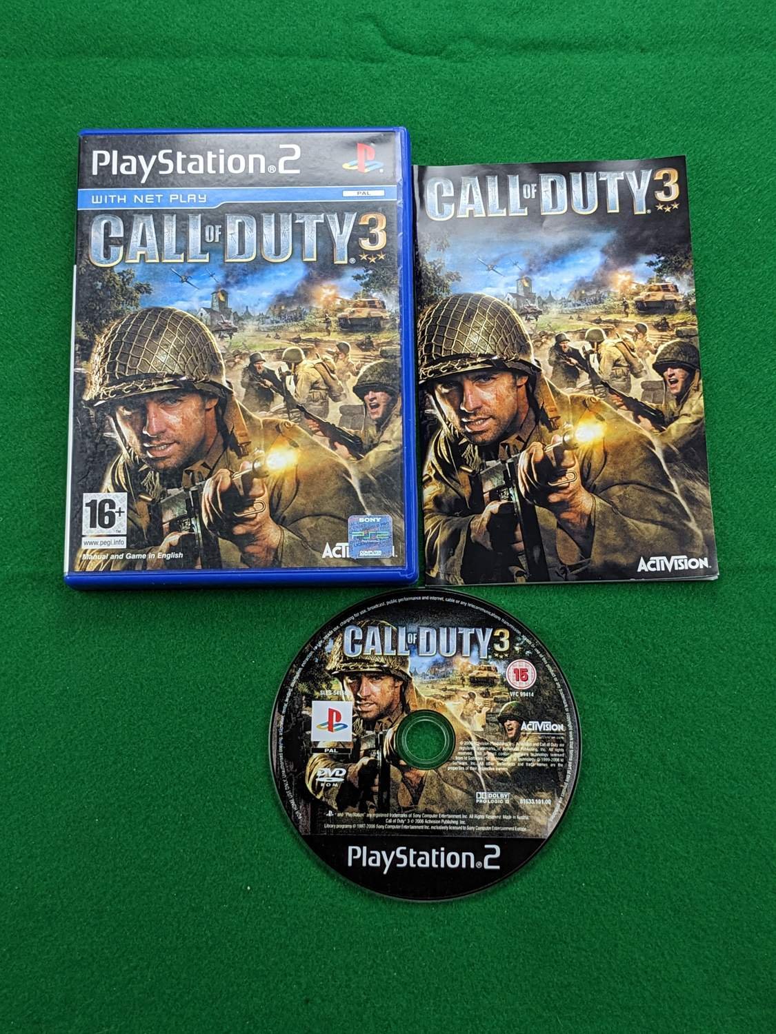 Call of Duty 3 PS2 Köp från ClassicGames på Tradera (585627118)