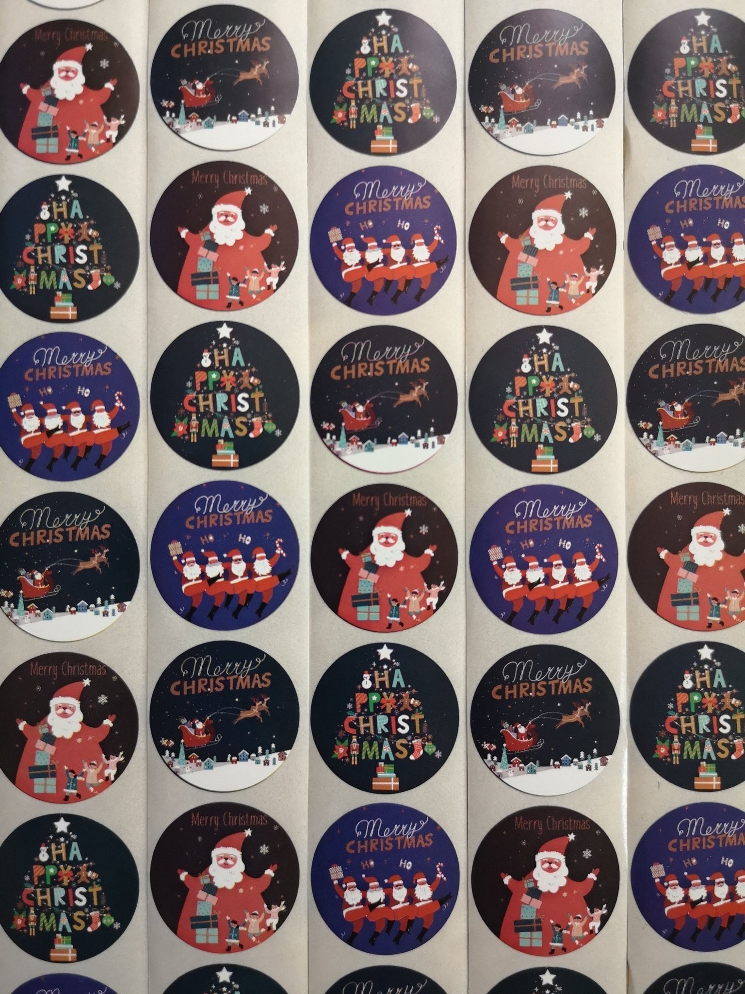 50st Klistermärken god jul pyssel hobby scrapbo.. Köp på Tradera