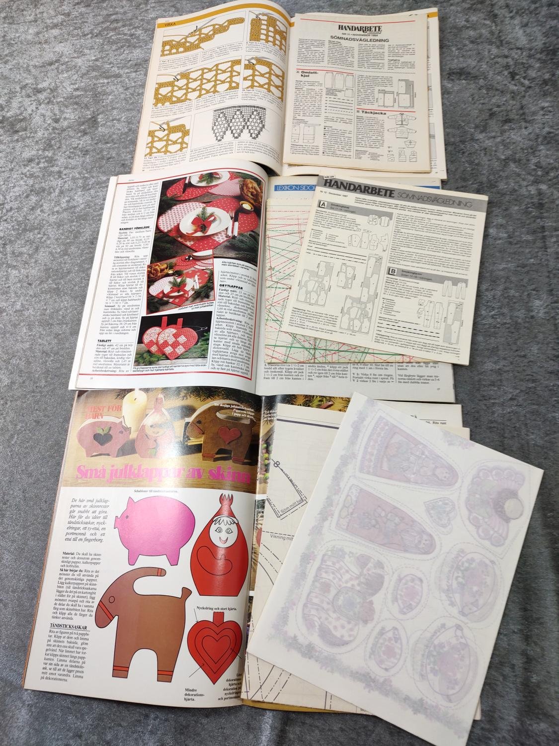 3 st Tidningar om Handarbet.. Köp från VindeniSverige på Tradera