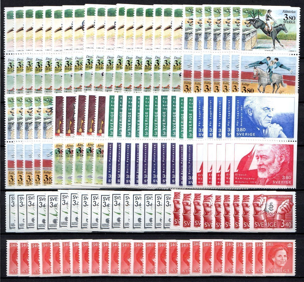 SVERIGE, 50x 11:- kr brevporto post.. (387748008) ᐈ primexchange på Tradera