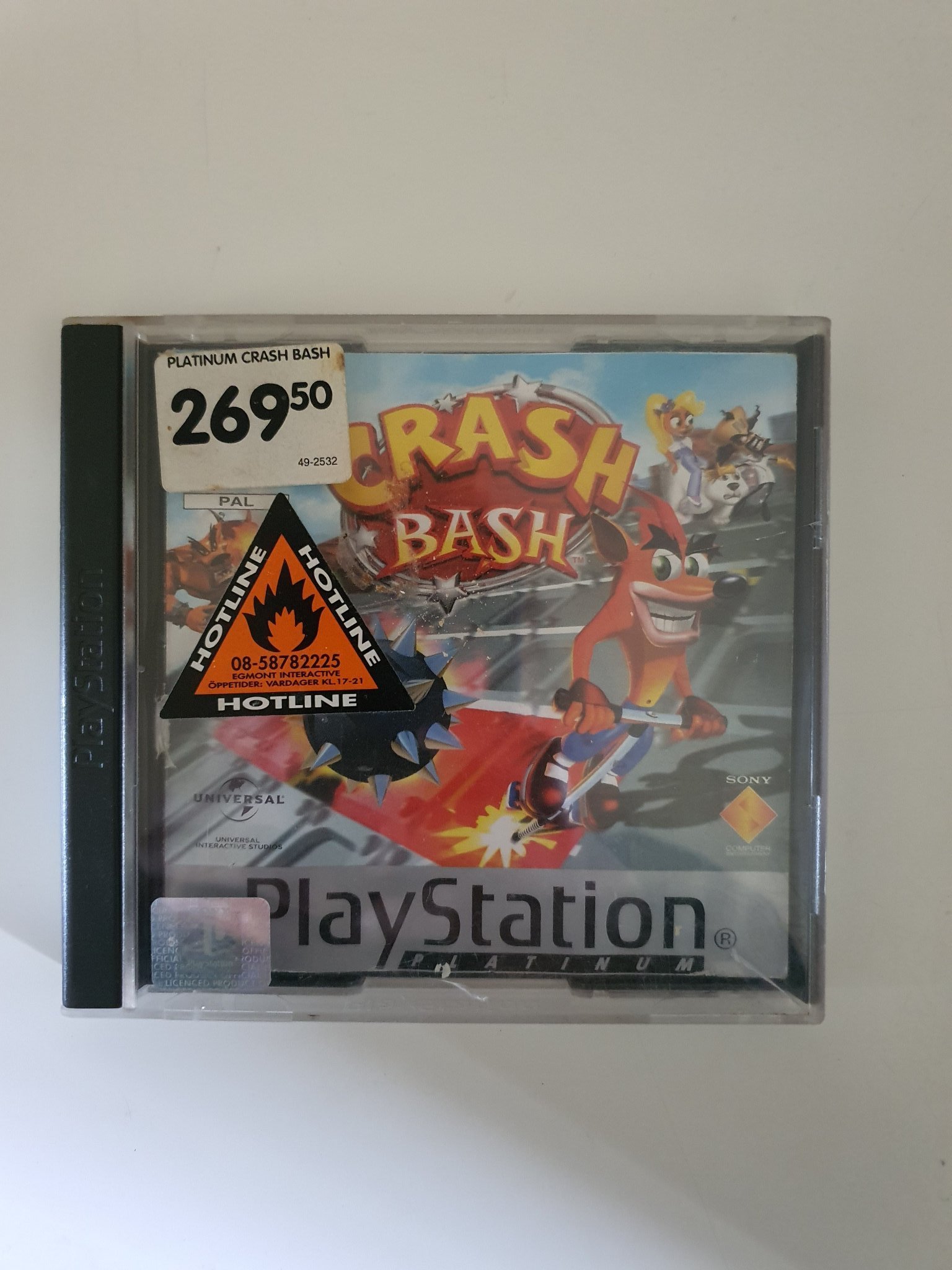 Crash Bash - Playstation 1 / PS1 (415201912) ᐈ Köp på Tradera