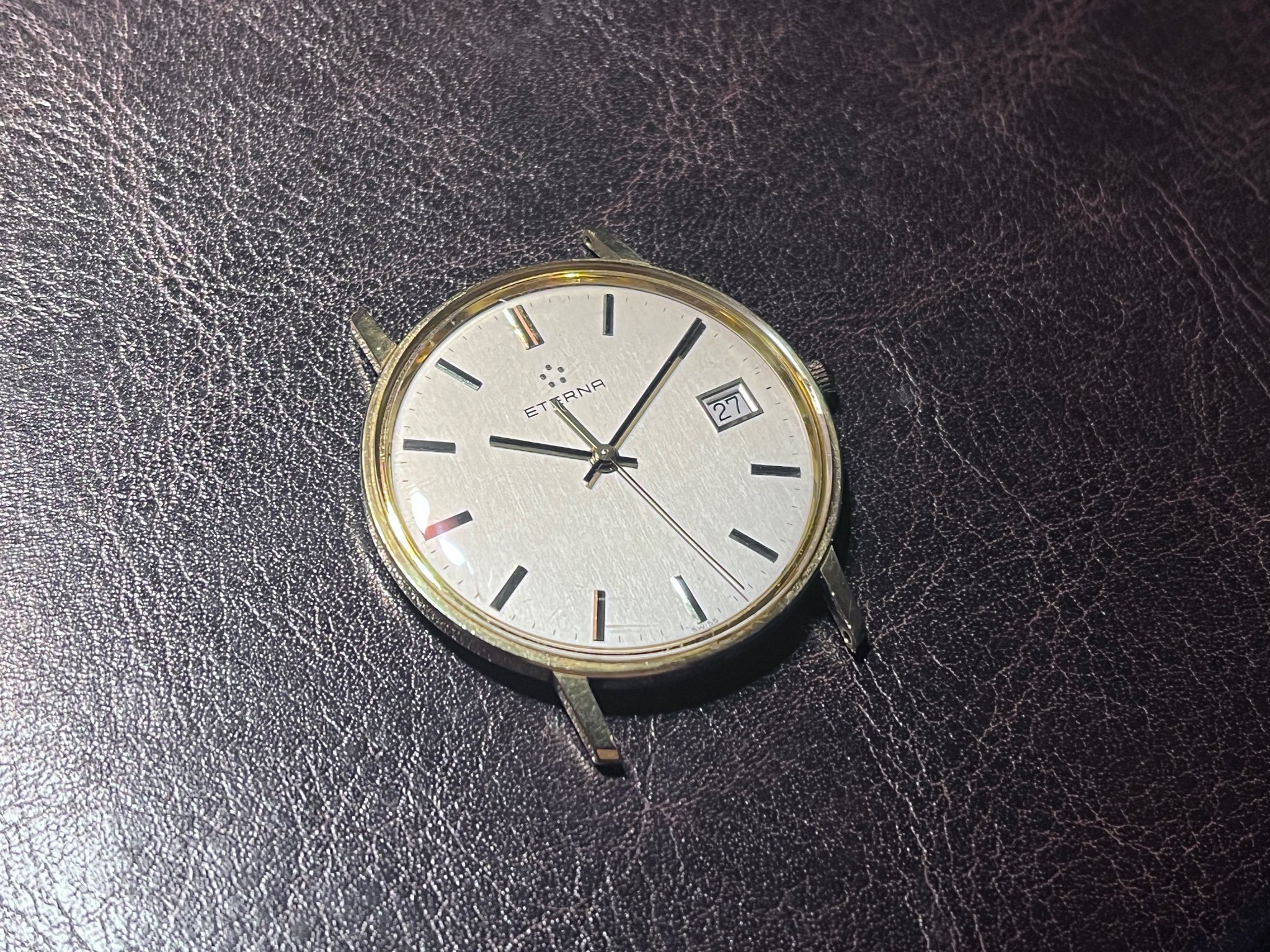 Eterna guldklocka 18k (34mm) | Köp på Tradera (562163414)