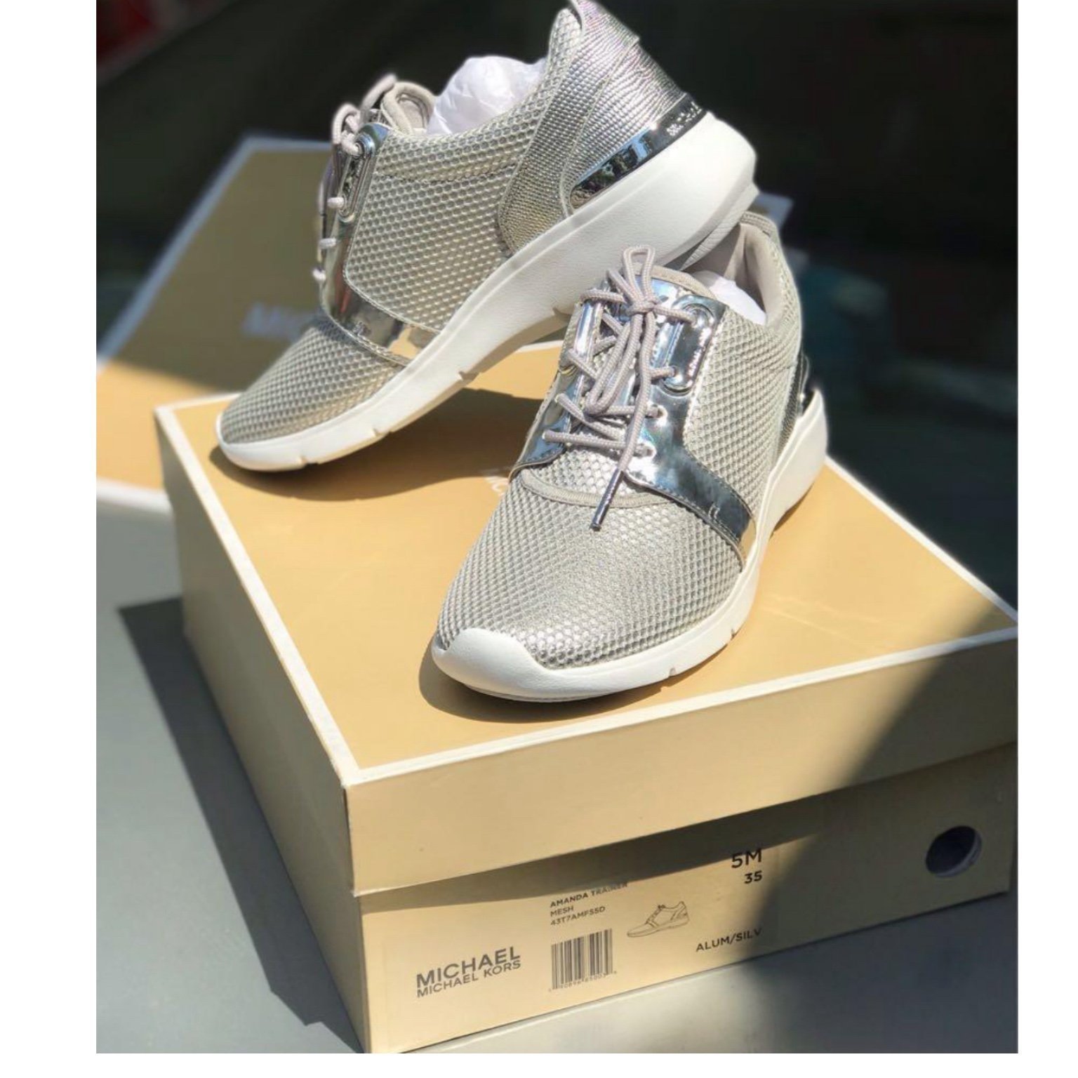 Michael kors amanda trainer deals sneakers