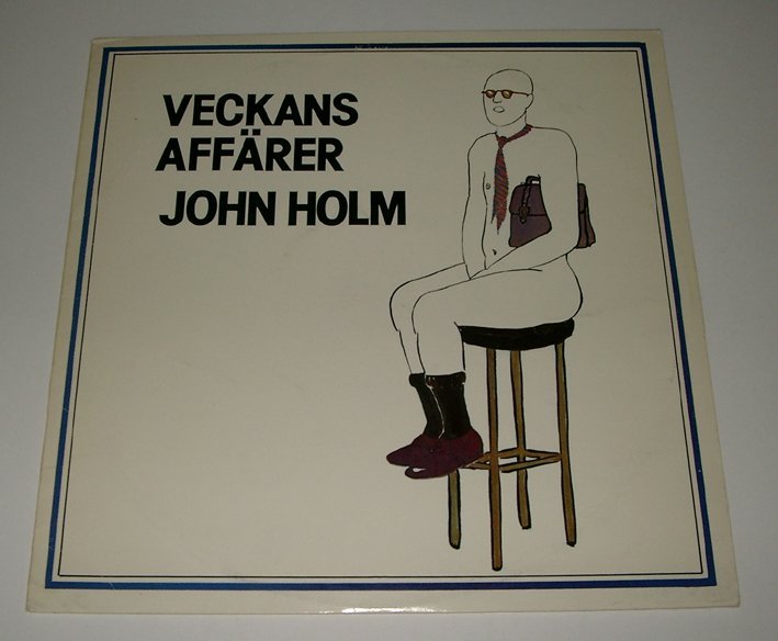 JOHN HOLM Veckans affärer LP! (418600997) ᐈ Köp på Tradera