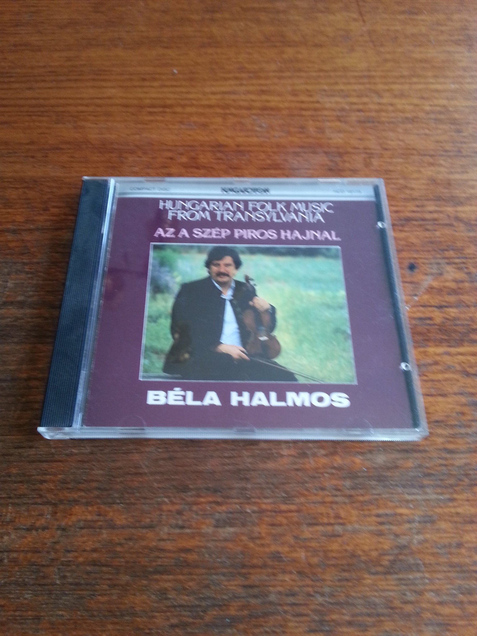 CD Béla Halmos Hungaroton HCD 18173 Hungarian Folk Music From Transylvania 1994