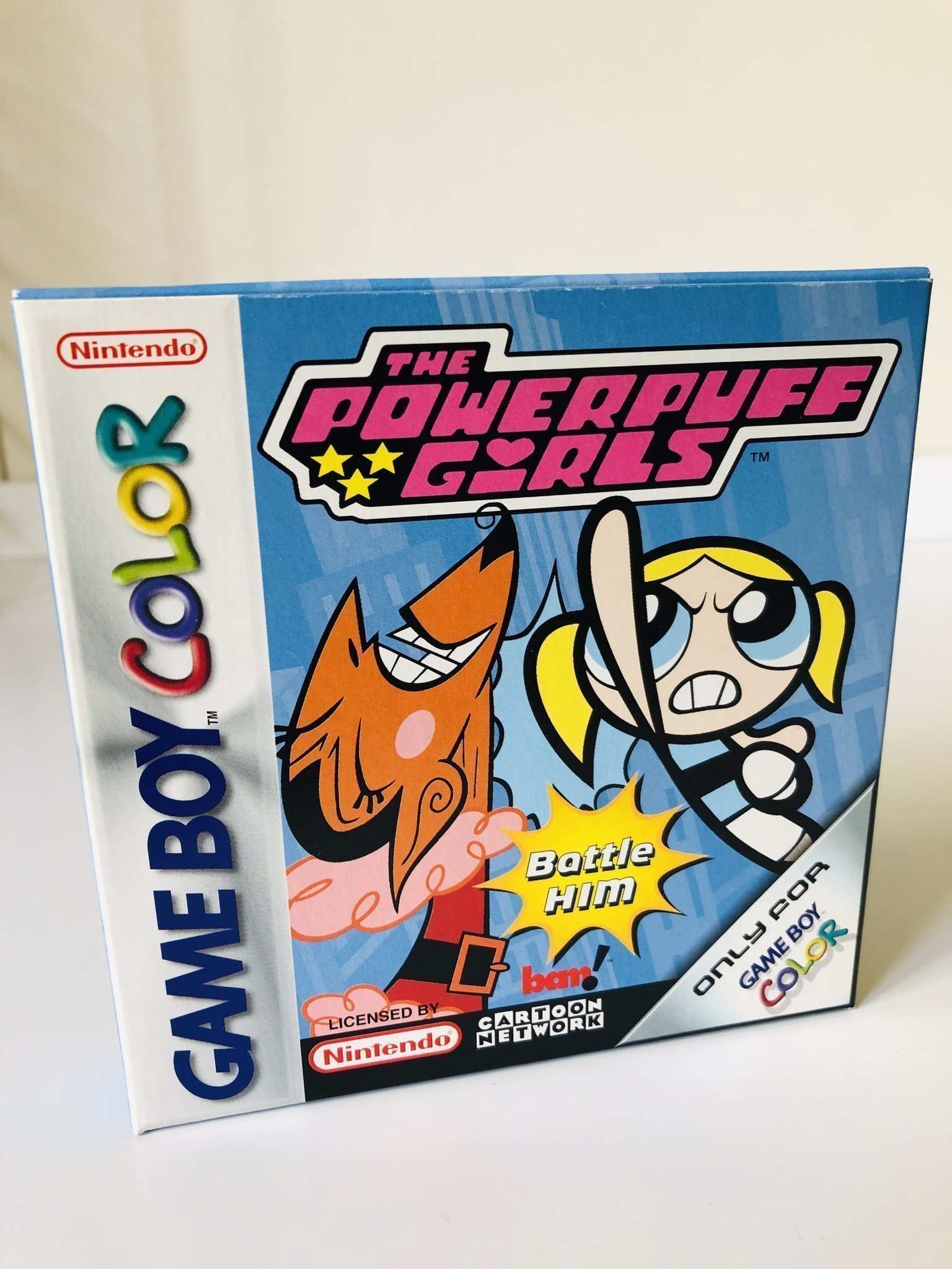 Gbc The Powerpuff Girls Battle Him Compleet Gameboy Color Games | My ...