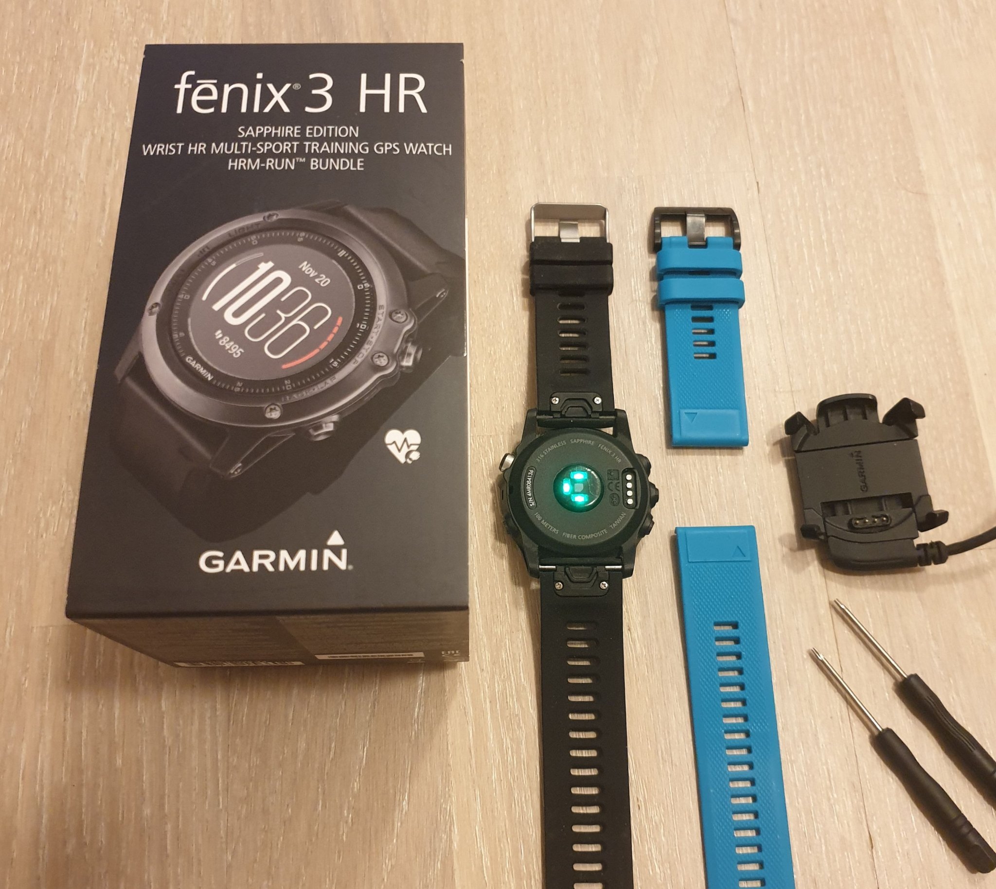 Fenix 3 HR Sapphire (395100876) á Köp pÃ¥ Tradera