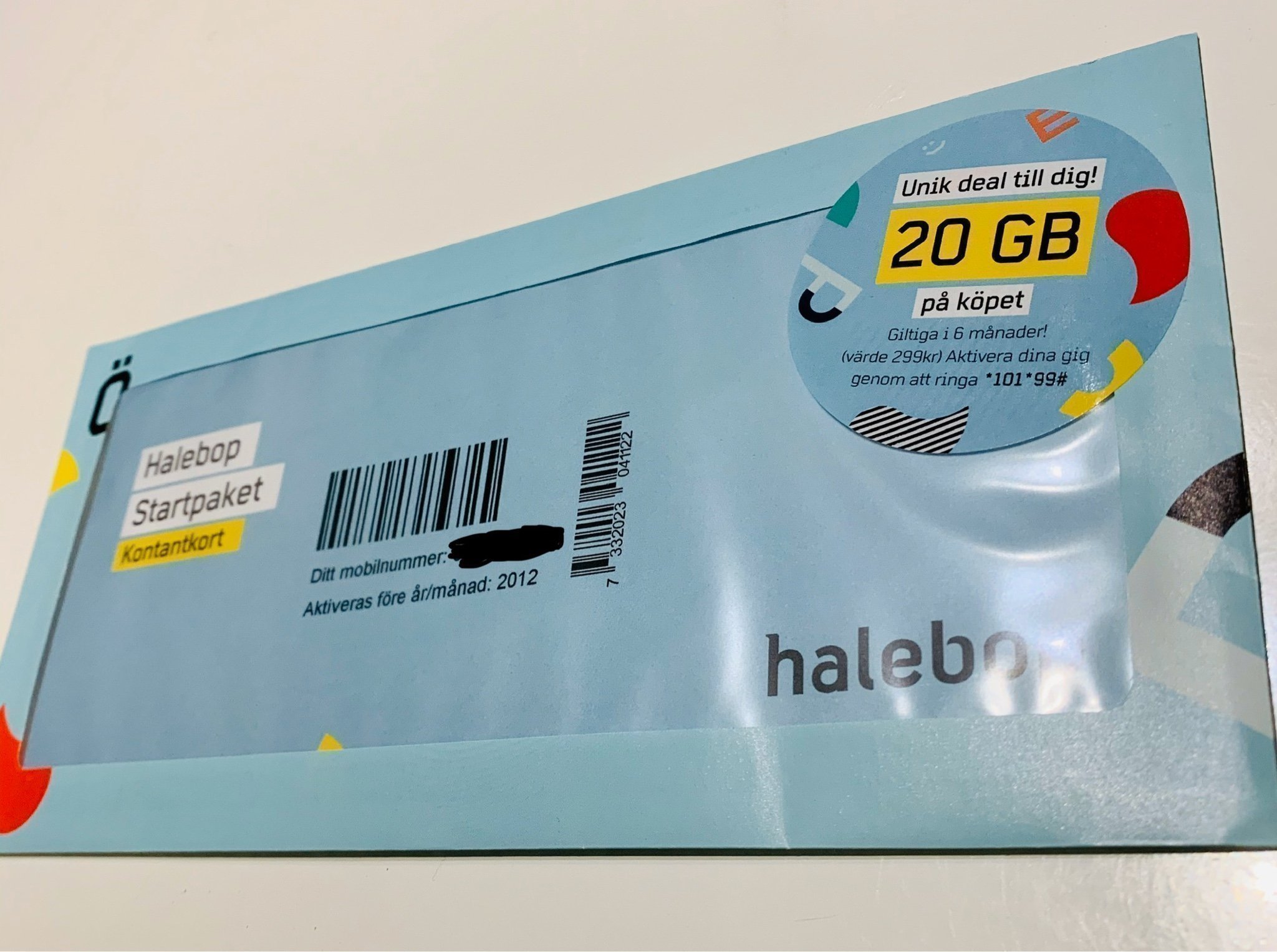 Halebop 20 Gb För 0 Kr