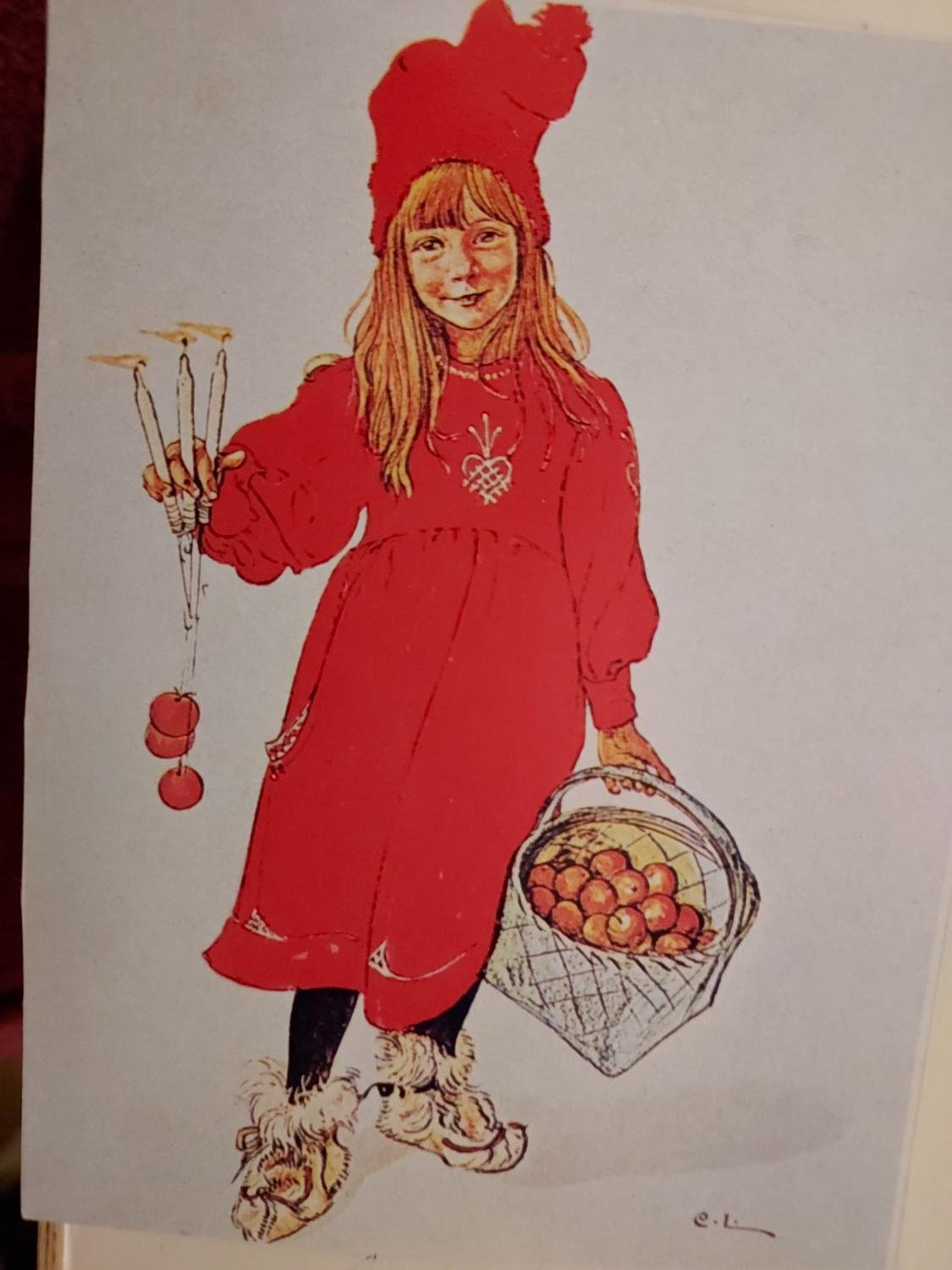 Kort Carl Larsson JULKORT ! Köp på Tradera (629727035)
