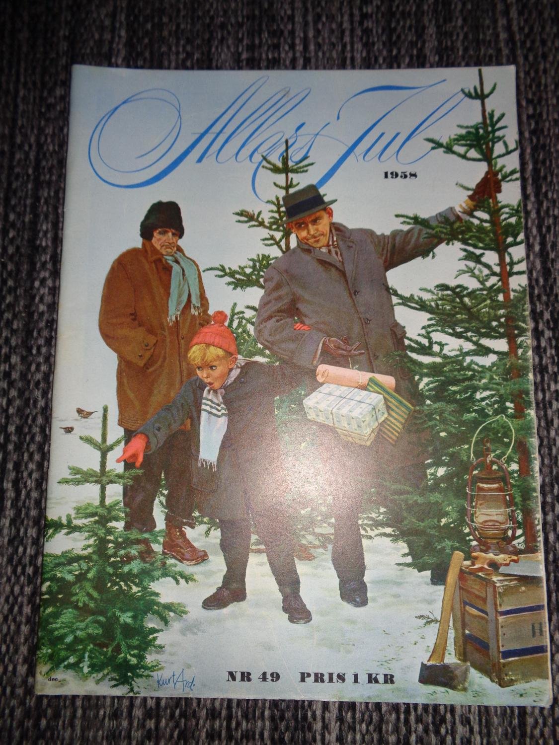 Allers Jul nr49 1958 Lars Norrman & Olle Olsson.. Köp på Tradera