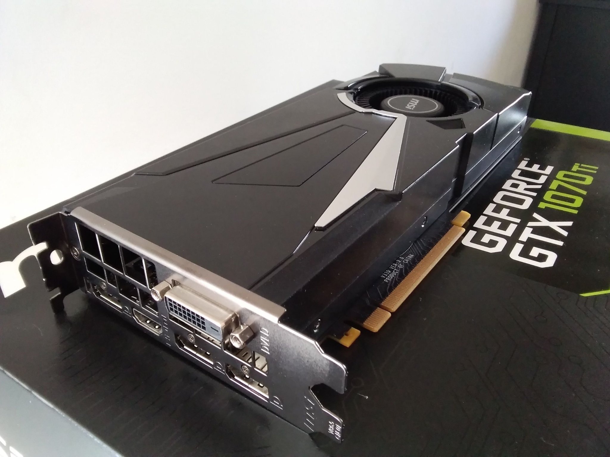 Msi GTX 1070 Ti AERO 8GB (410205799) ᐈ Köp på Tradera