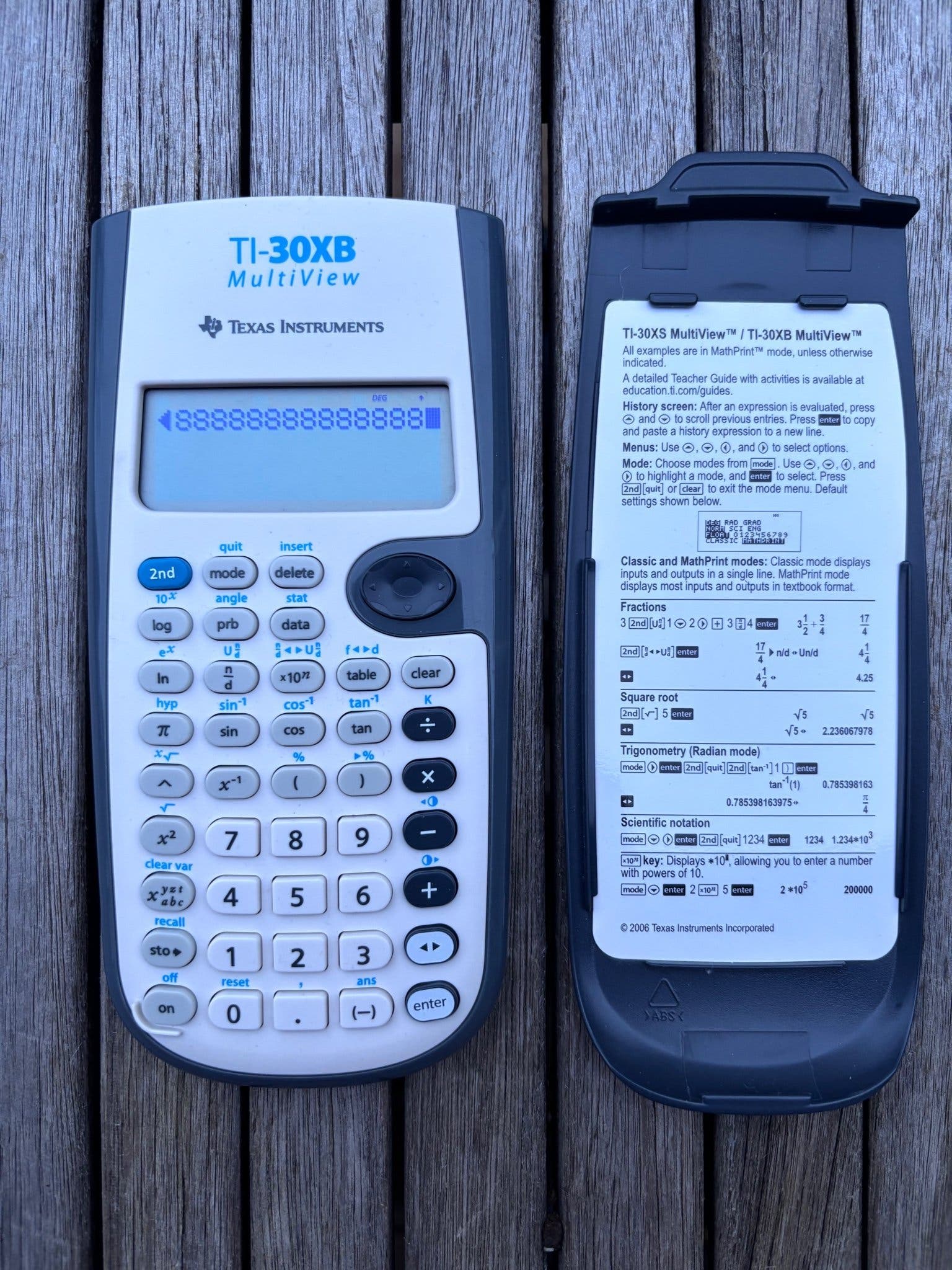 Se produkter som liknar Texas Instruments TI-30XB Mul.. på Tradera ...